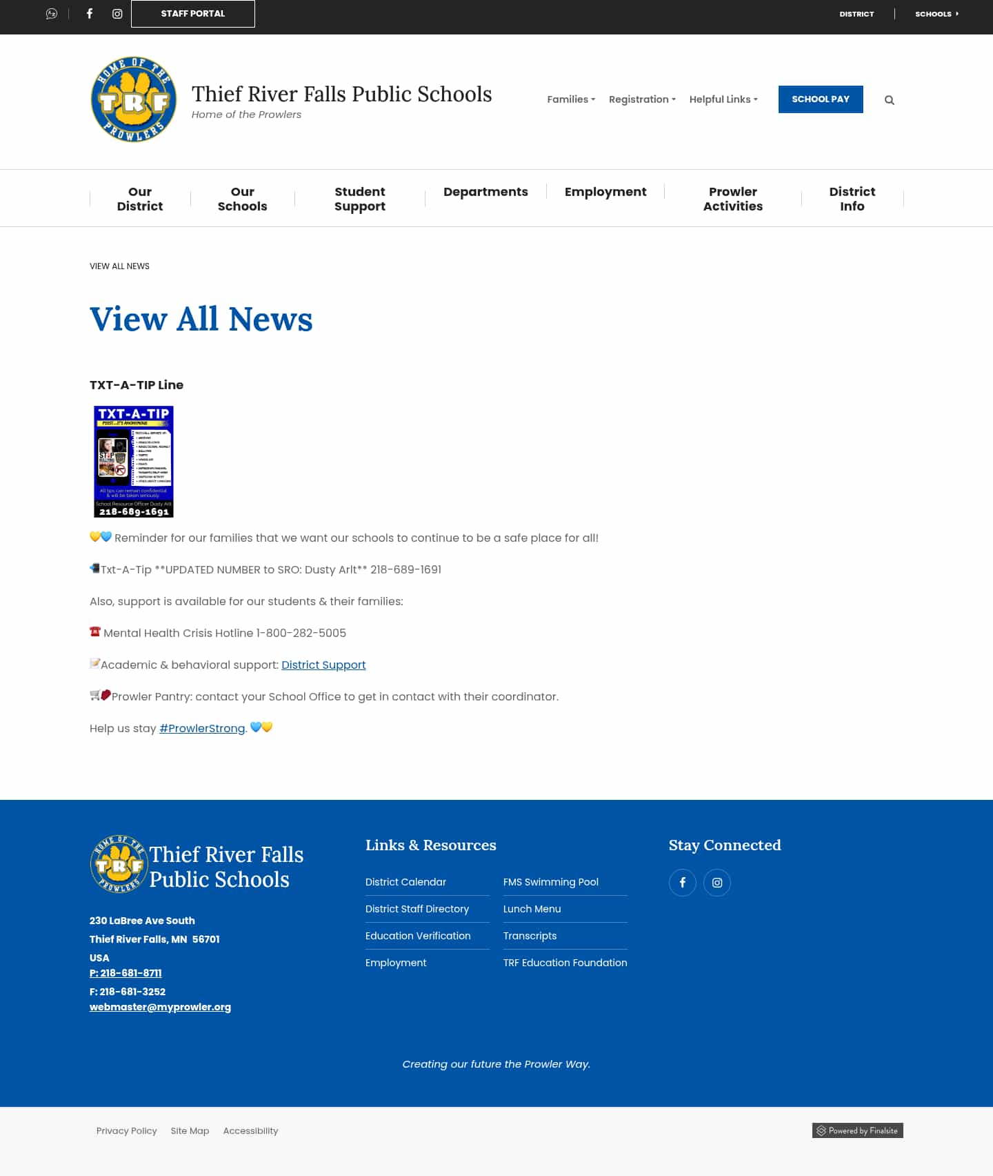 Latest website image capture