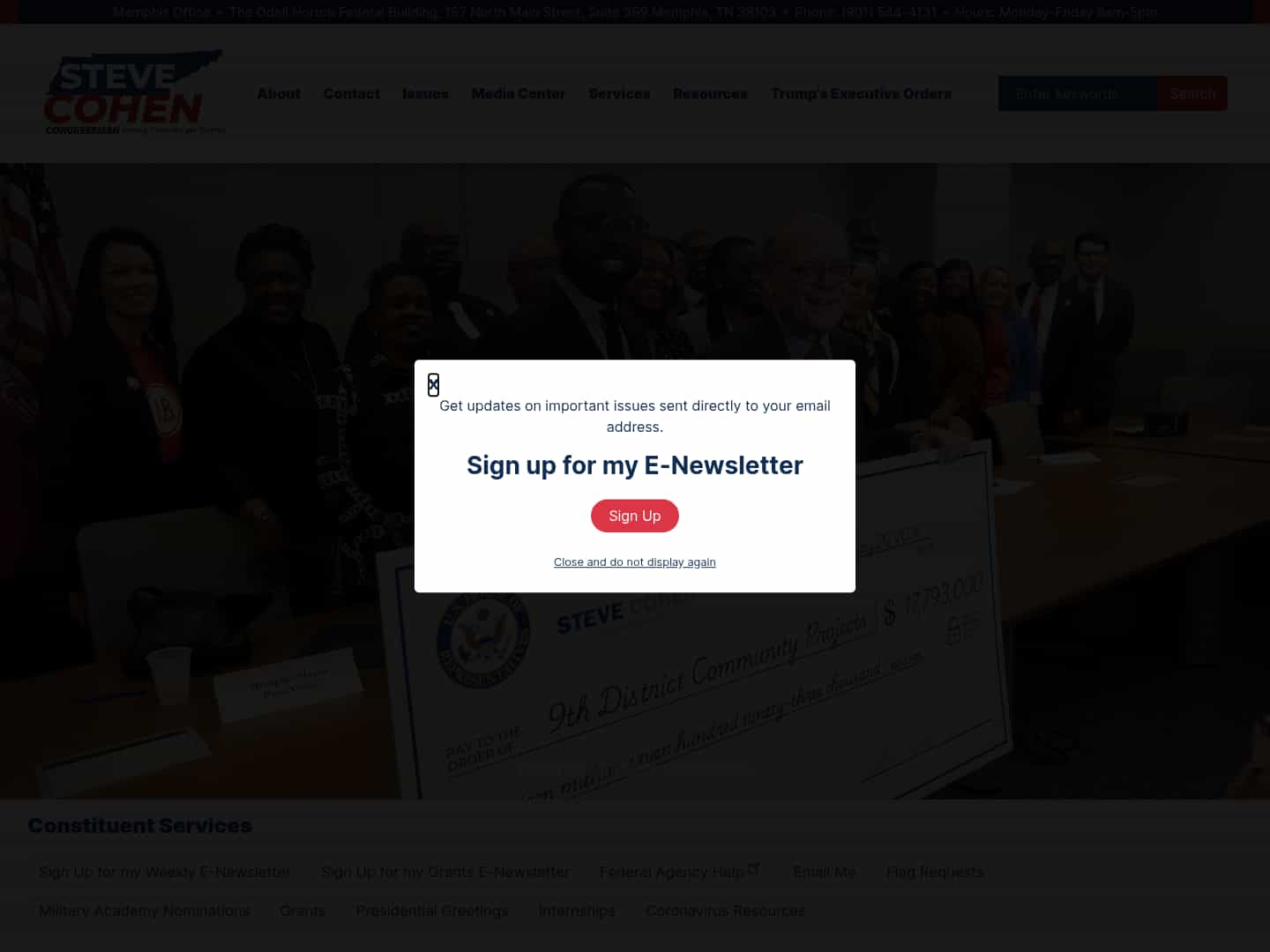 Latest website image capture