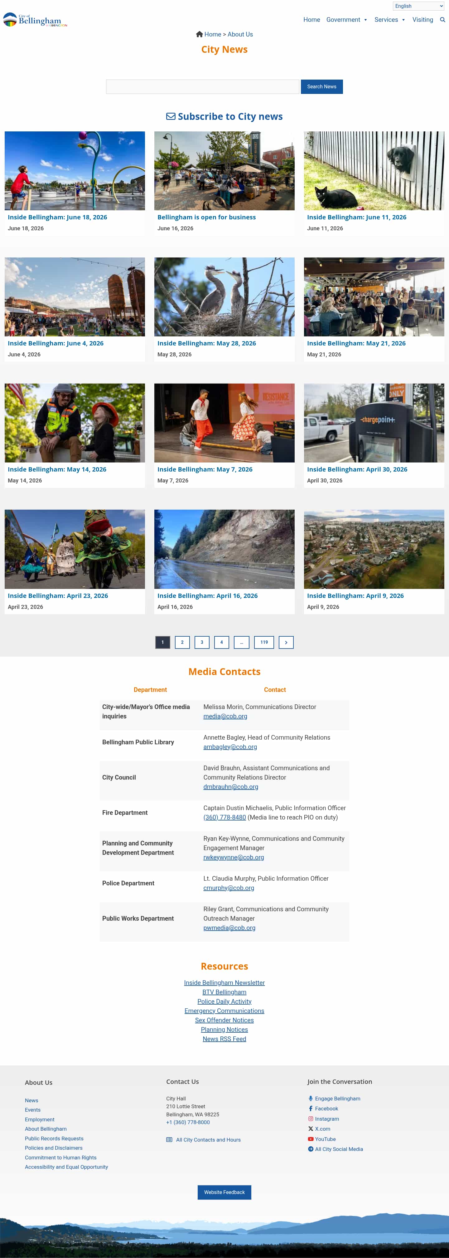 Latest website image capture