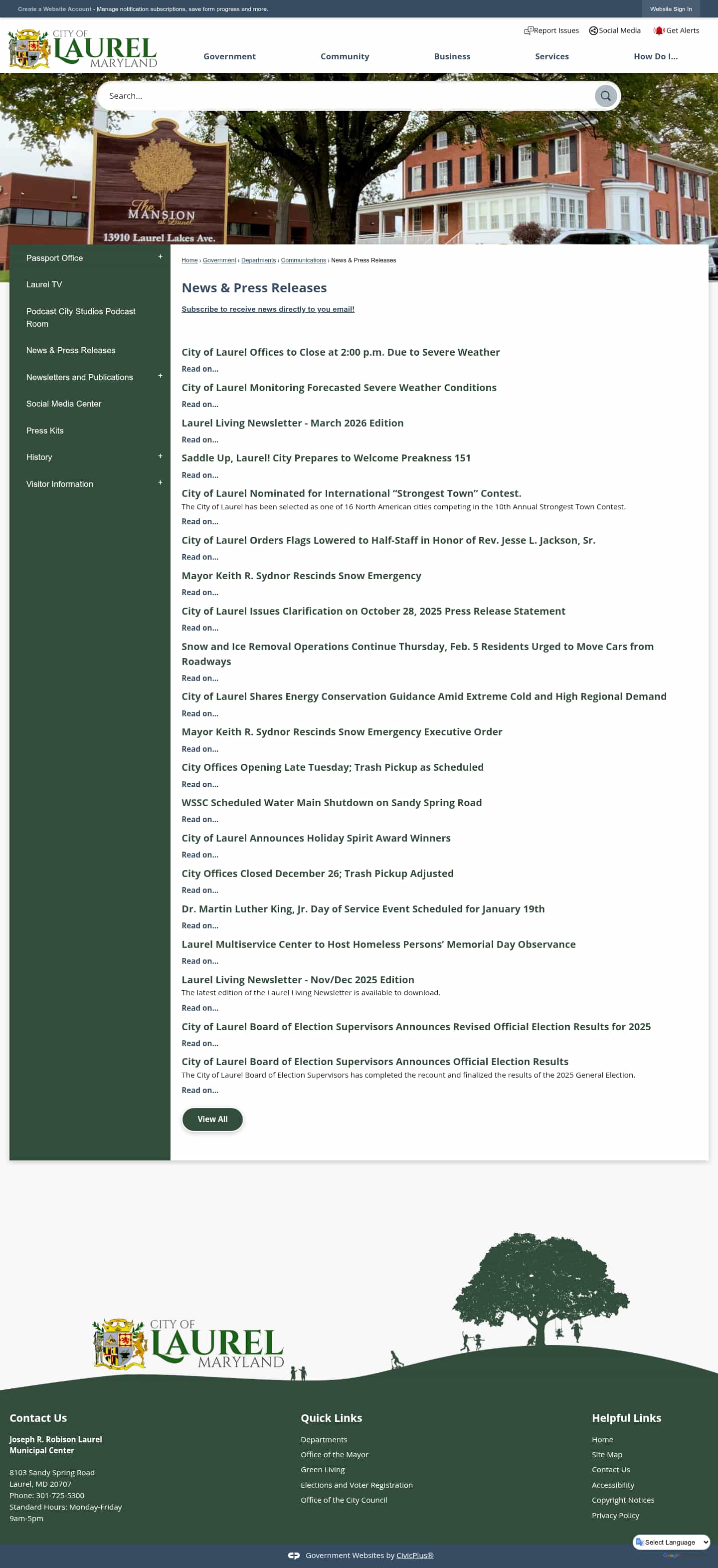 Latest website image capture