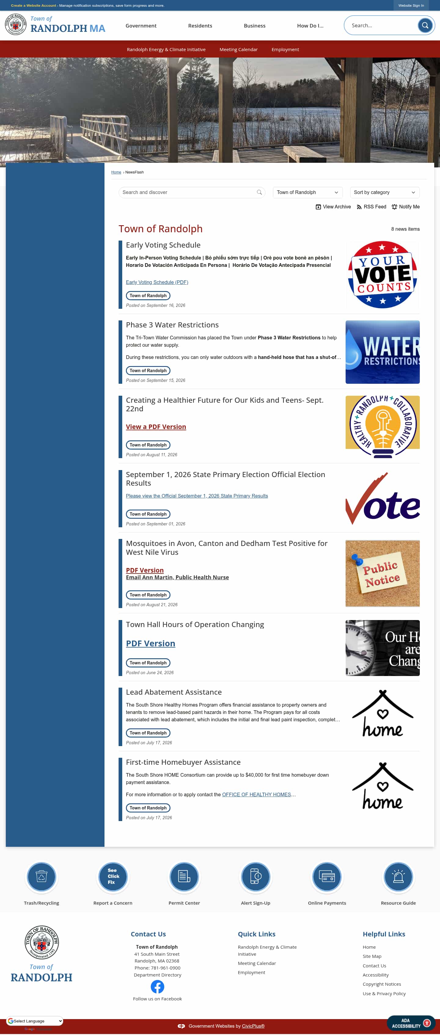 Latest website image capture