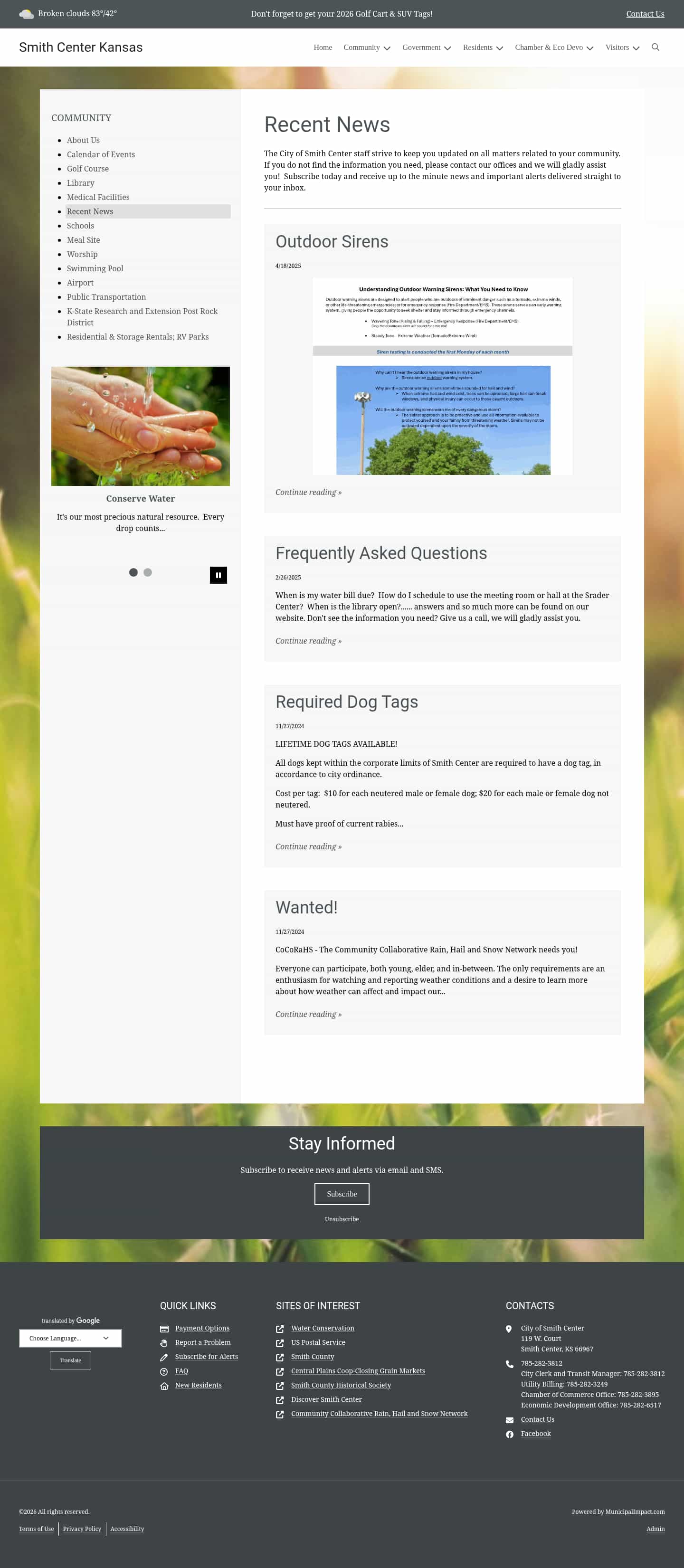 Latest website image capture