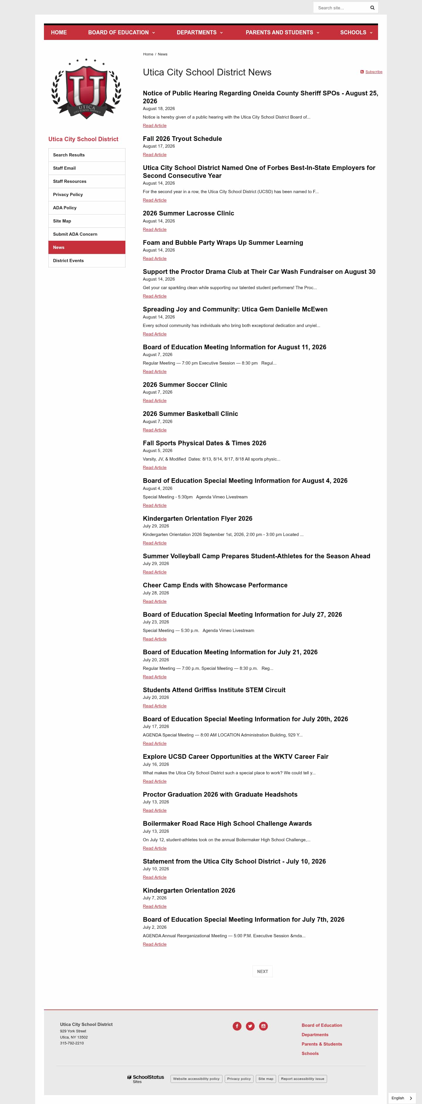 Latest website image capture