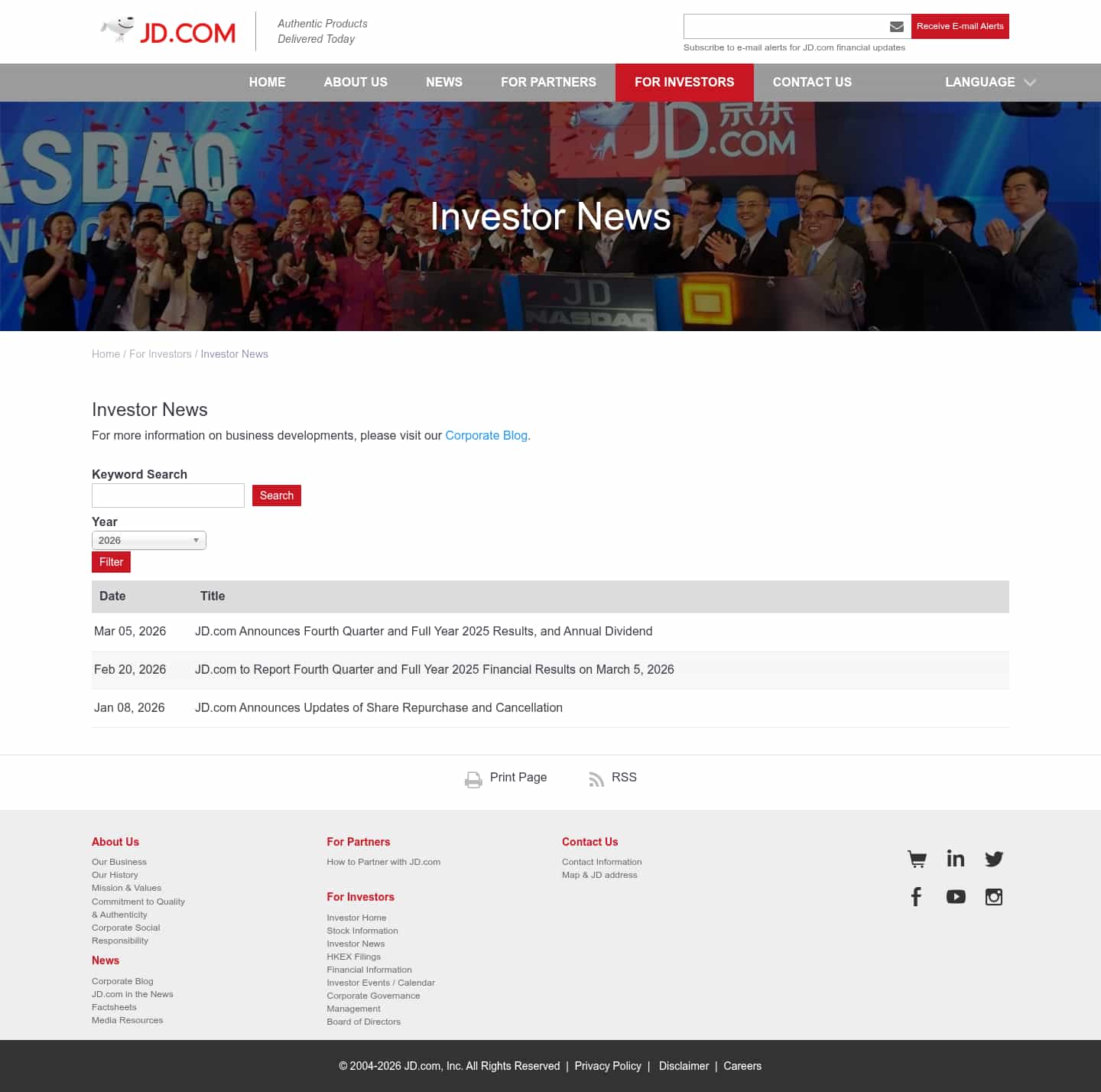 Latest website image capture