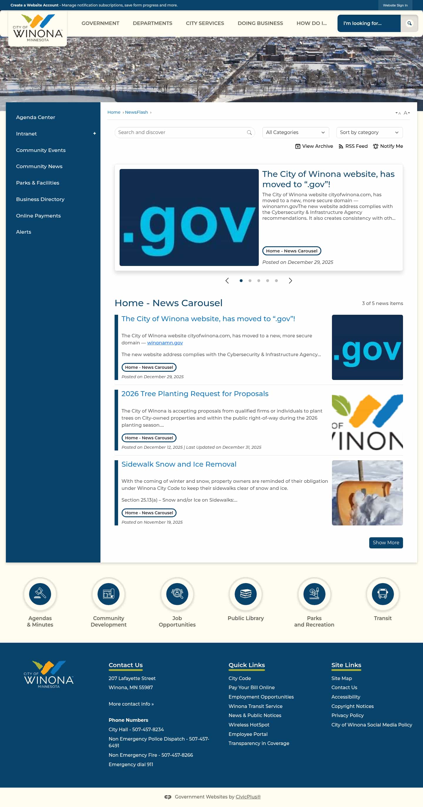 Latest website image capture