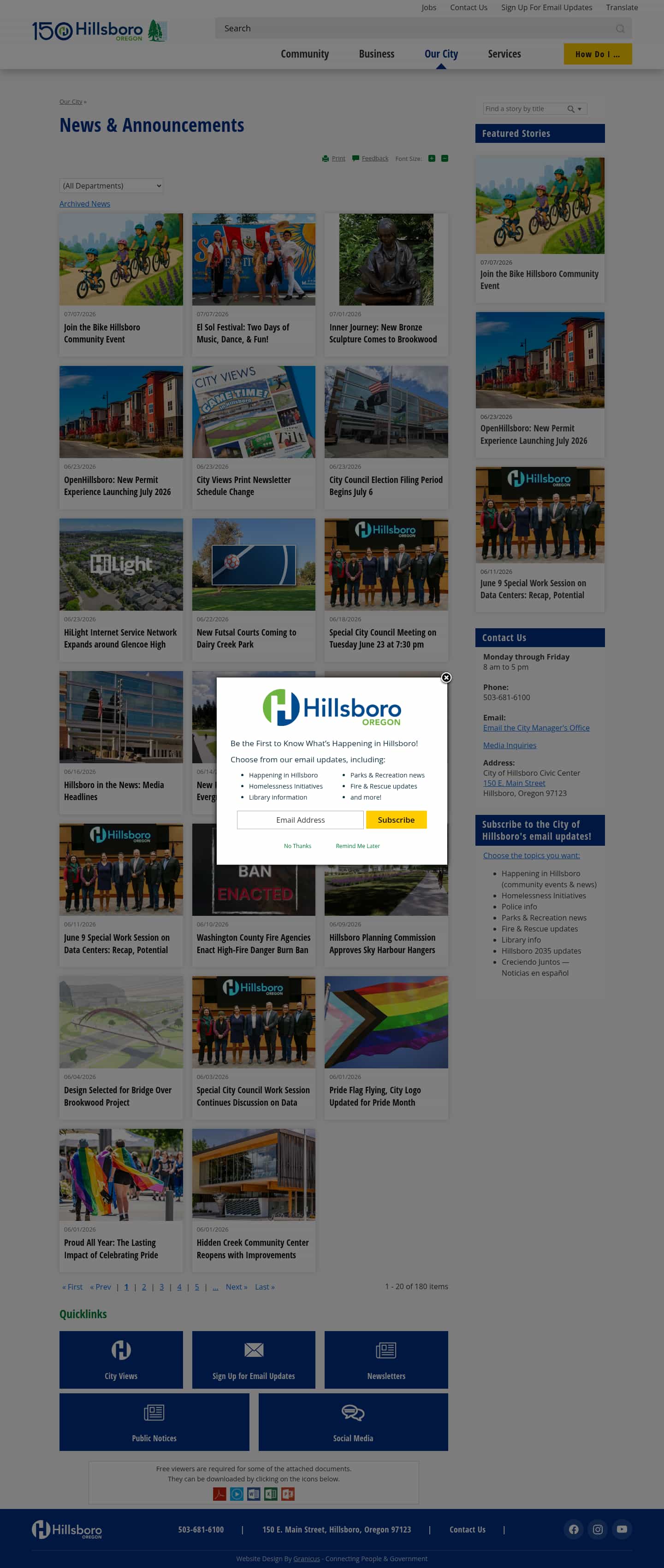 Latest website image capture