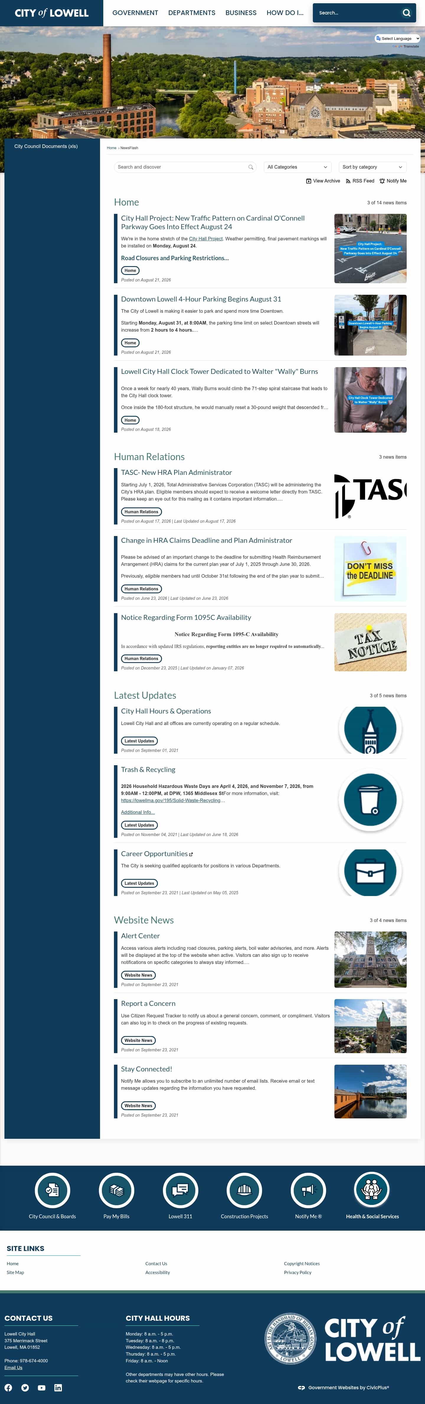 Latest website image capture