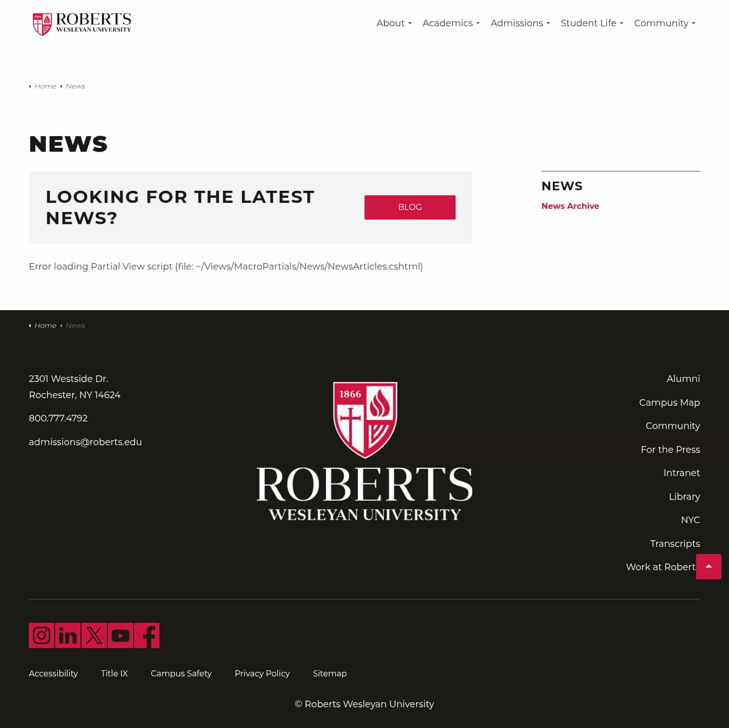 Latest website image capture