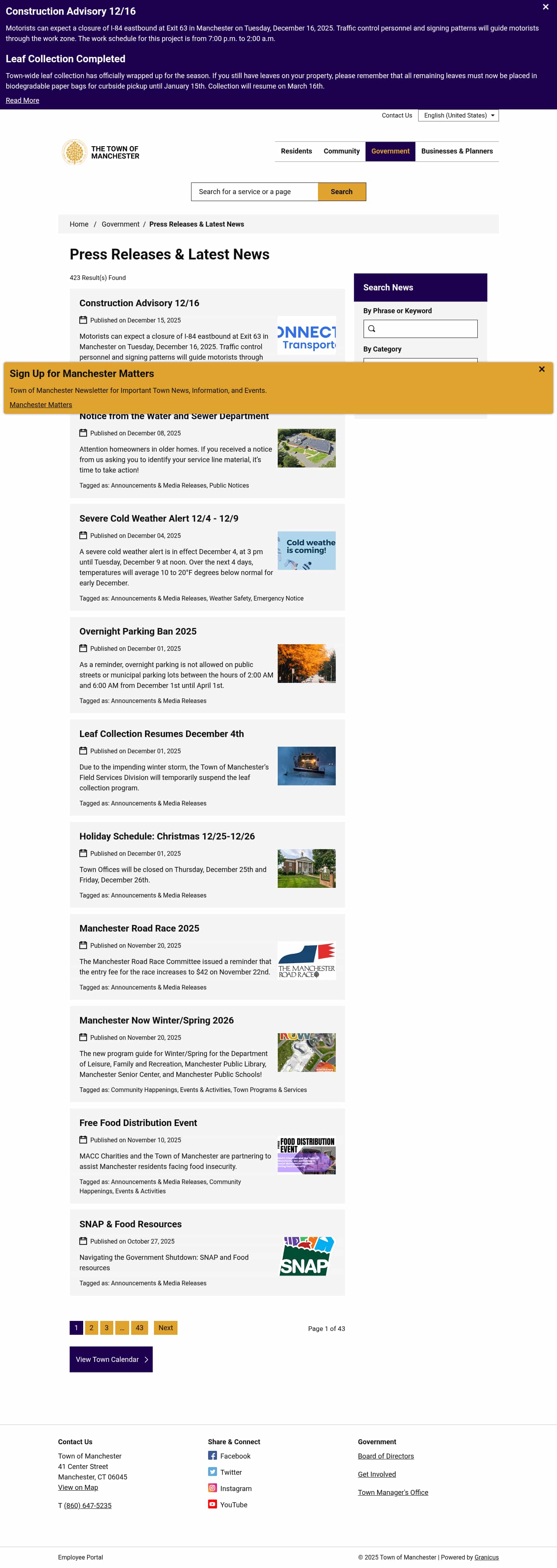 Latest website image capture