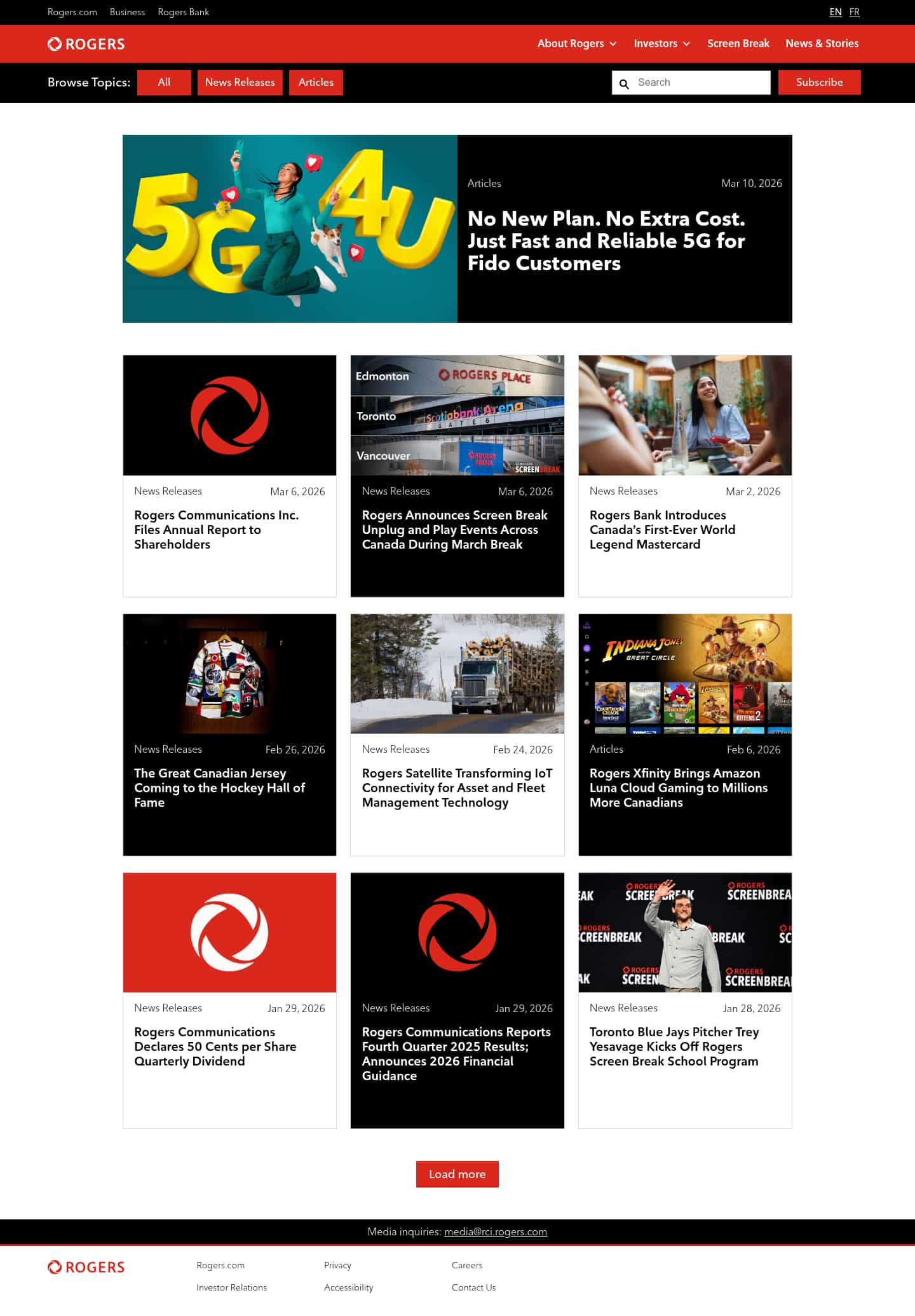 Latest website image capture