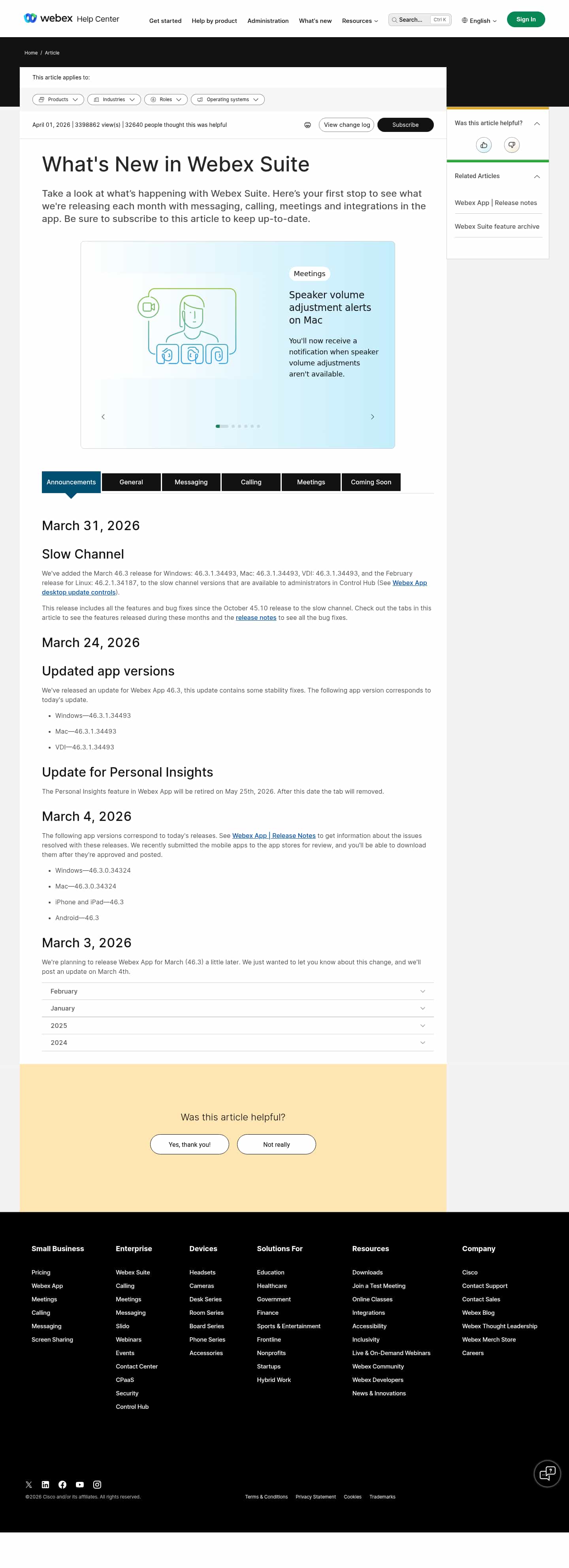 Latest website image capture