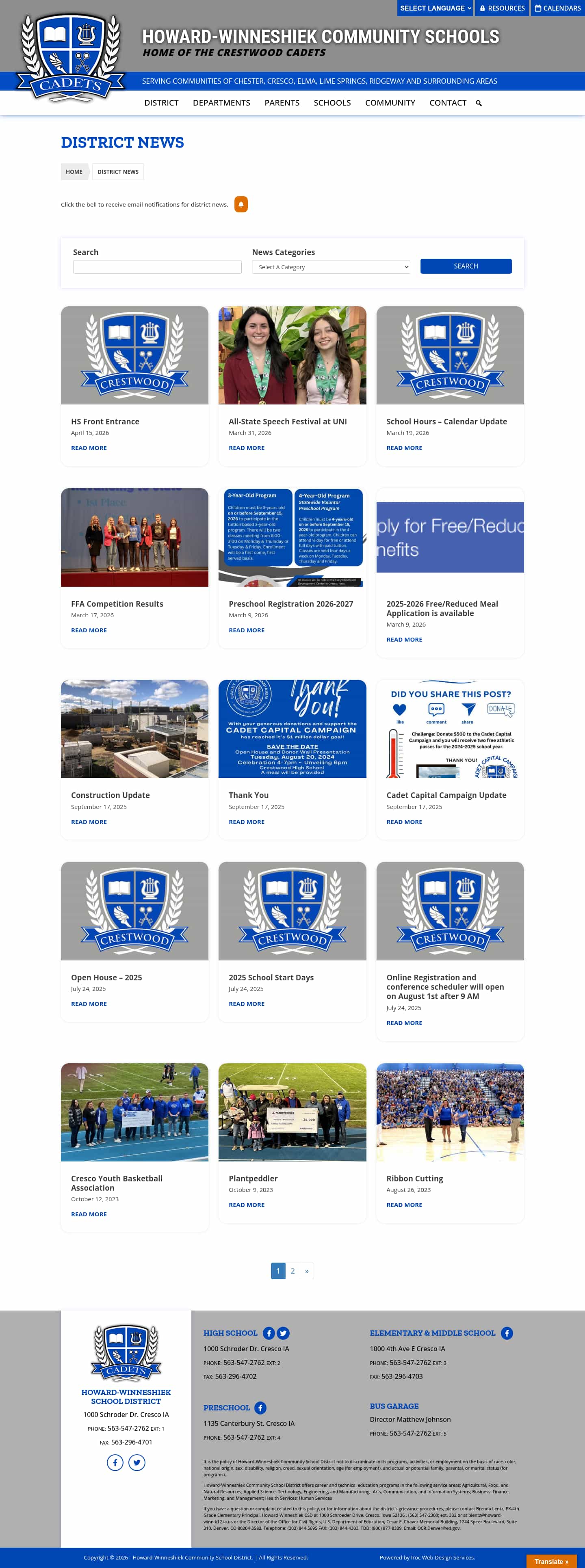 Latest website image capture