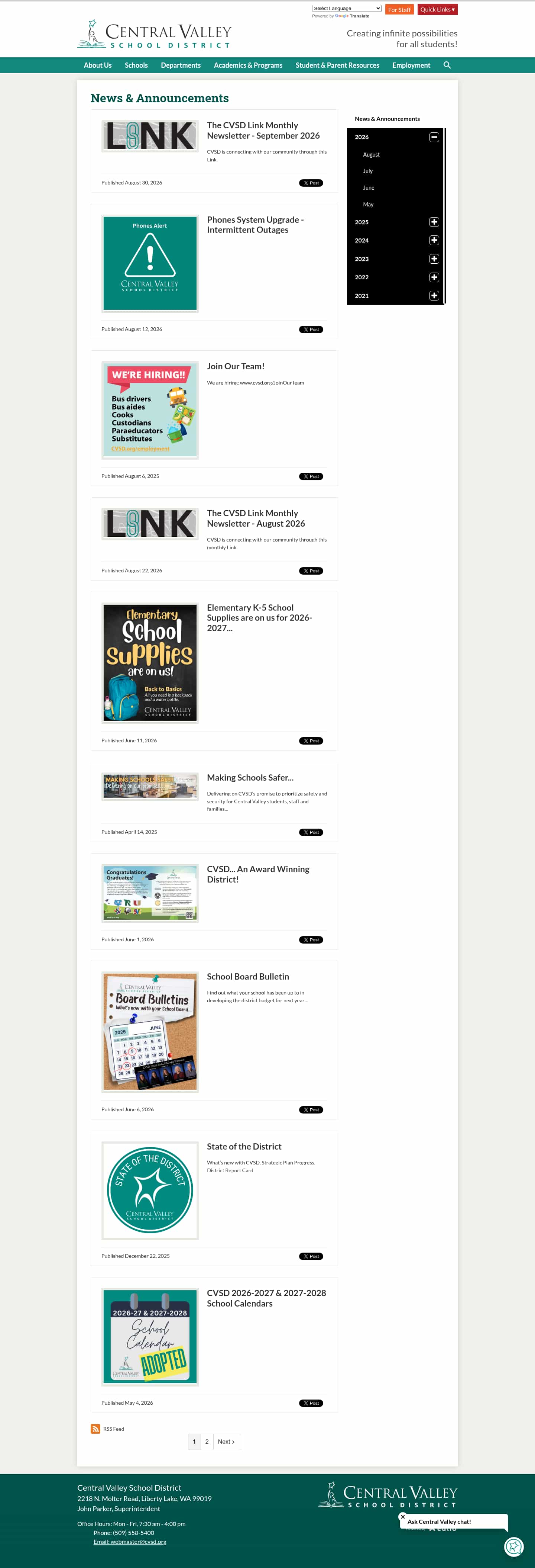 Latest website image capture