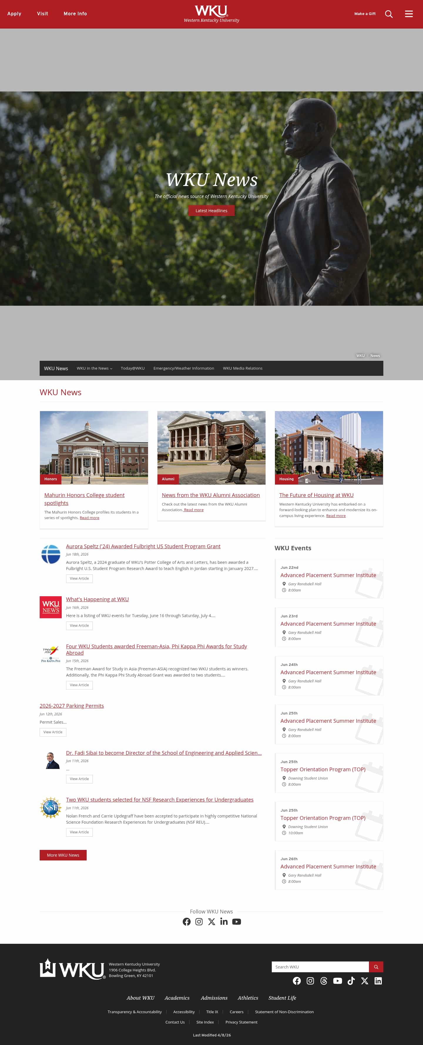 Latest website image capture