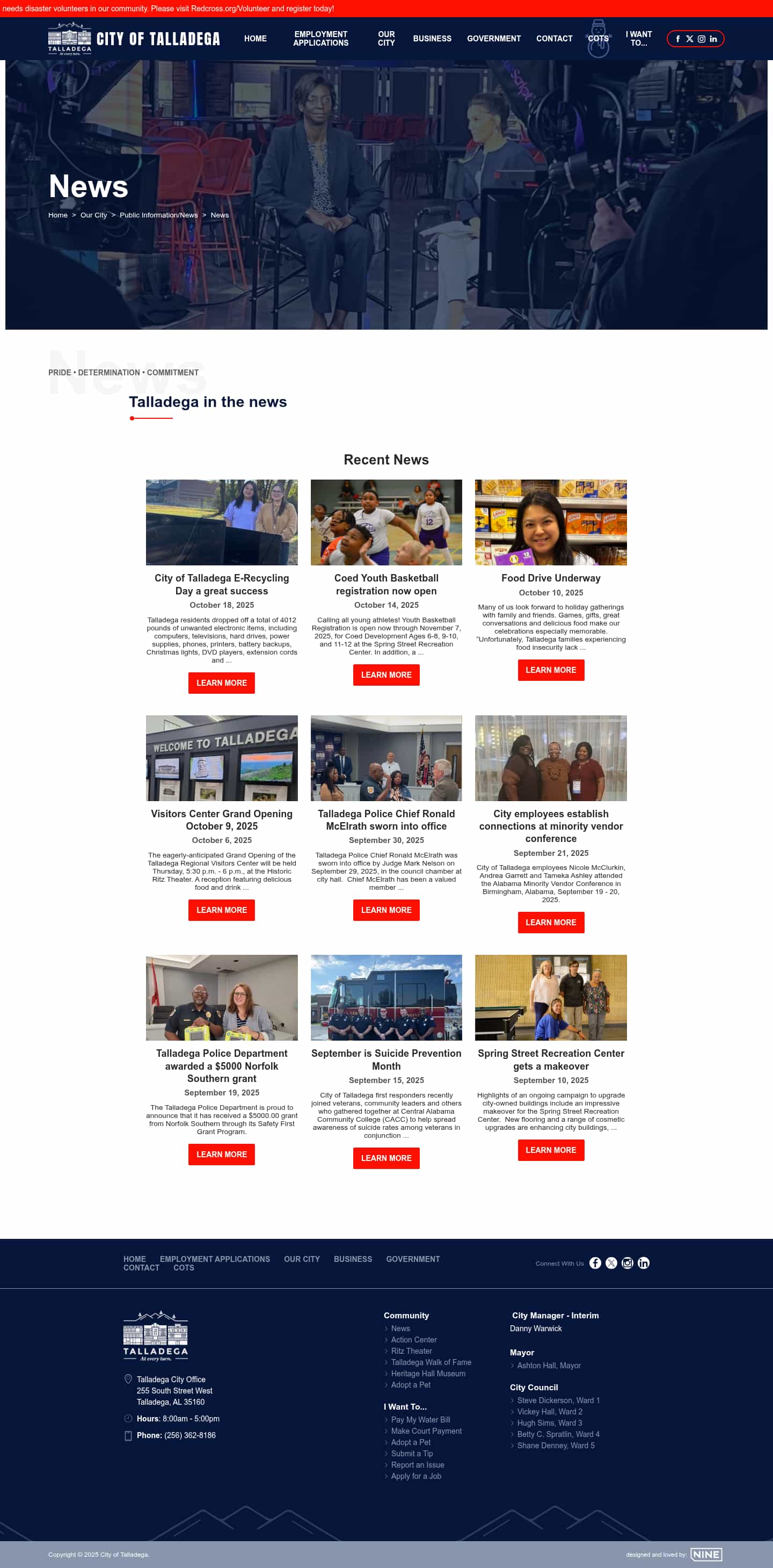 Latest website image capture