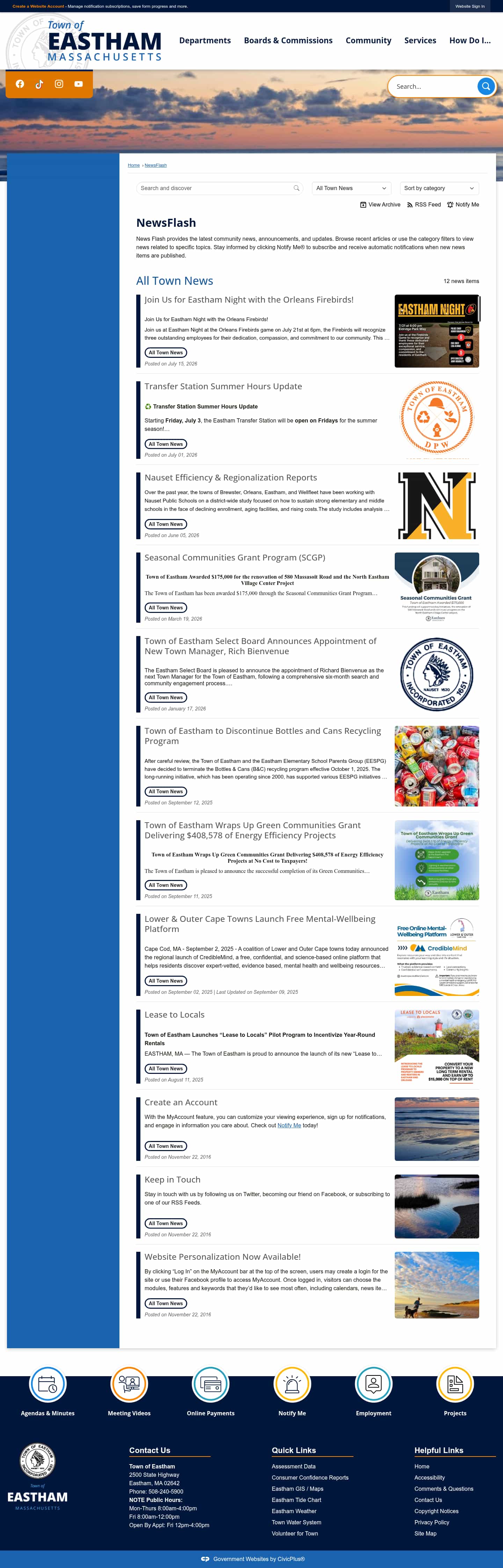 Latest website image capture