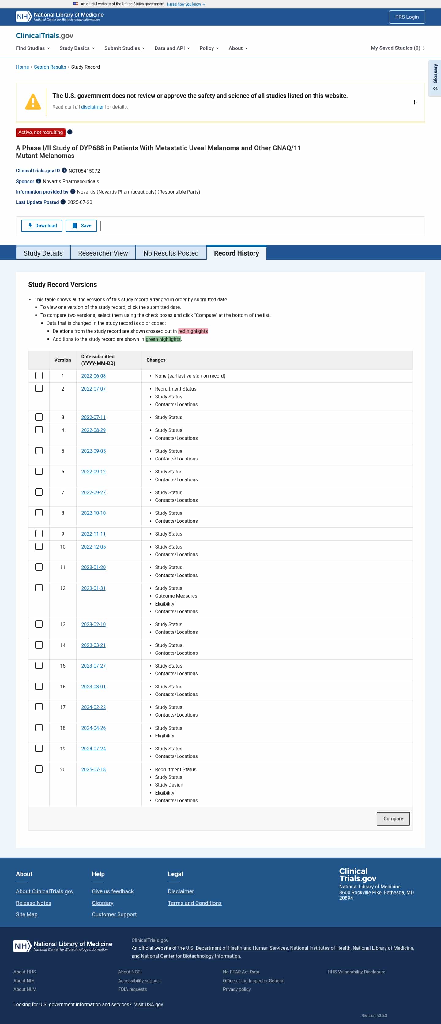 Latest website image capture