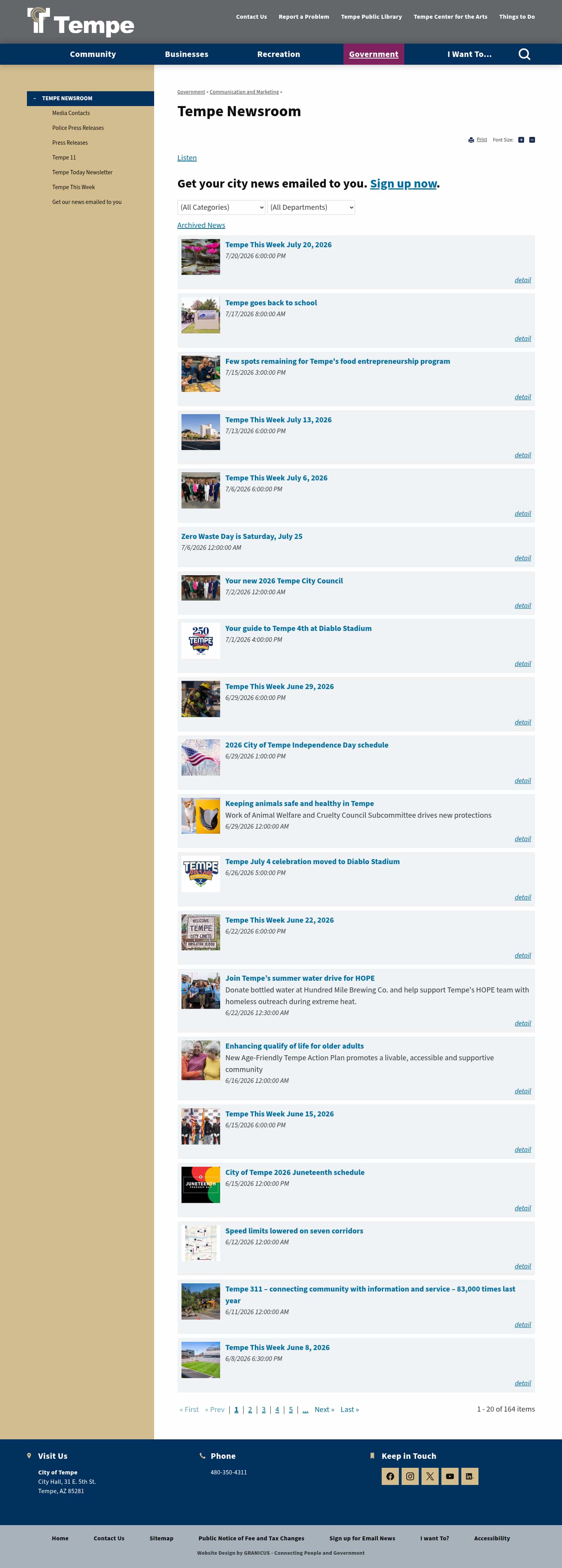 Latest website image capture