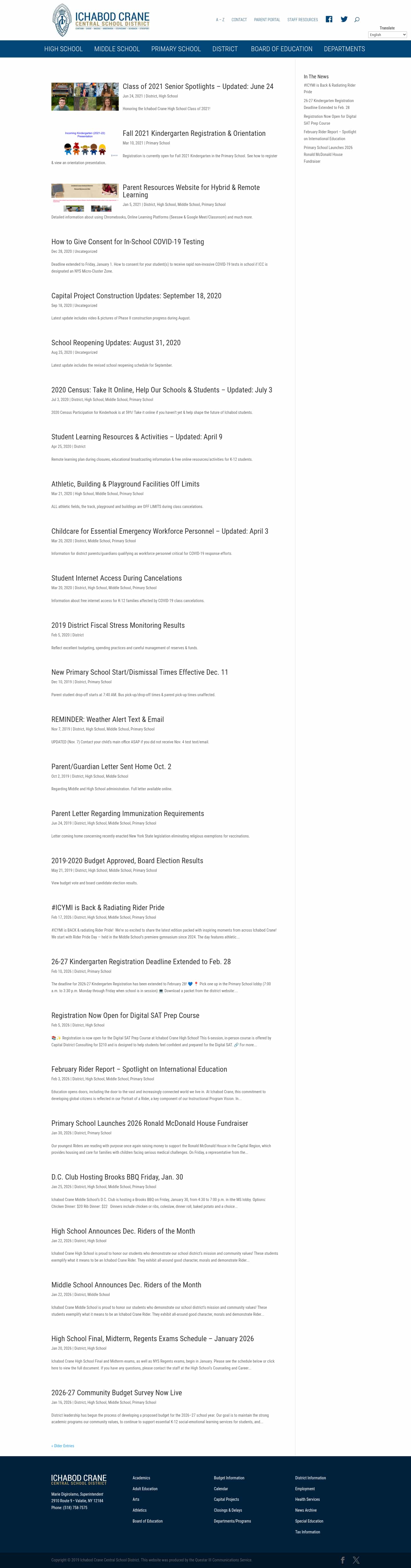 Latest website image capture