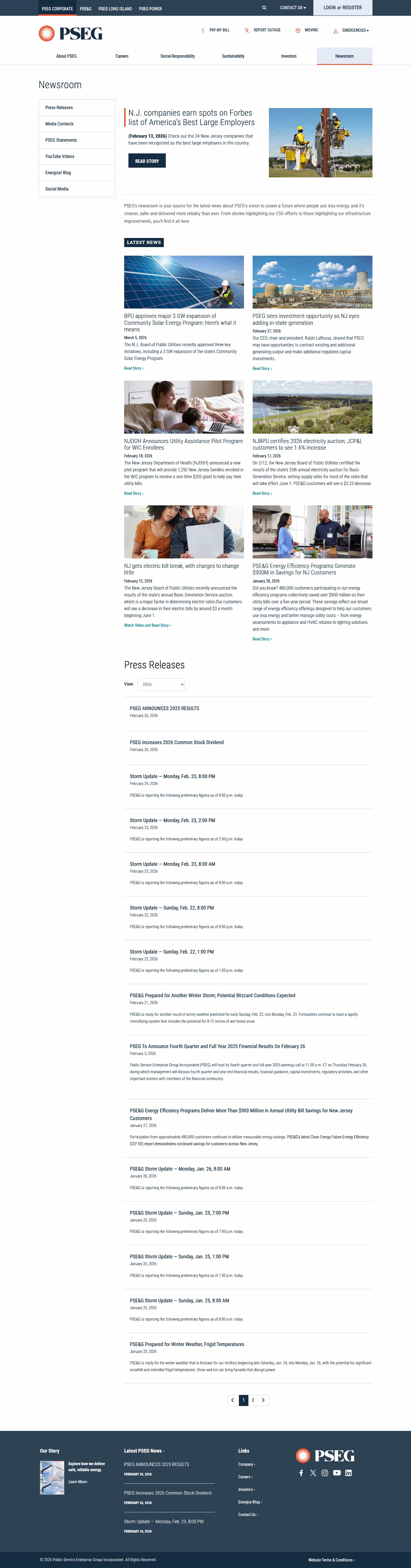 Latest website image capture