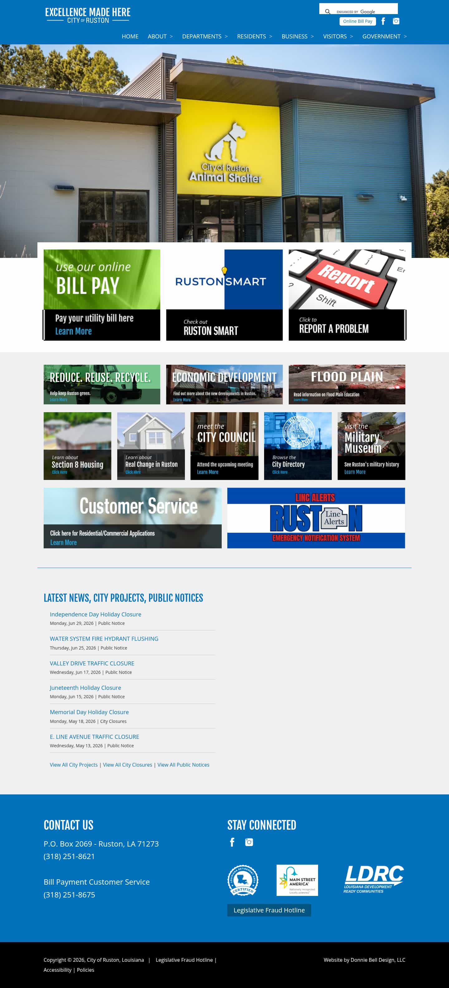 Latest website image capture