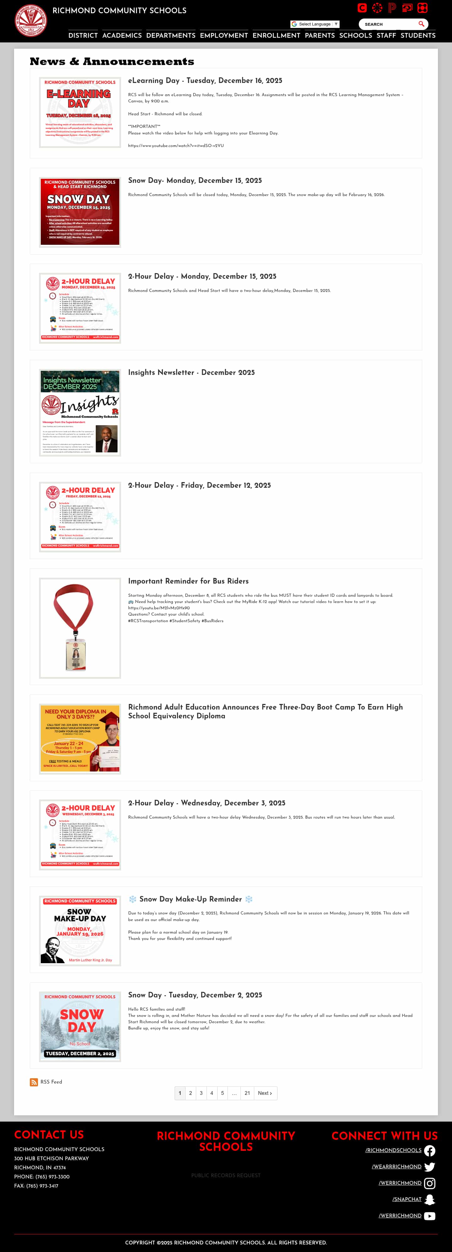 Latest website image capture