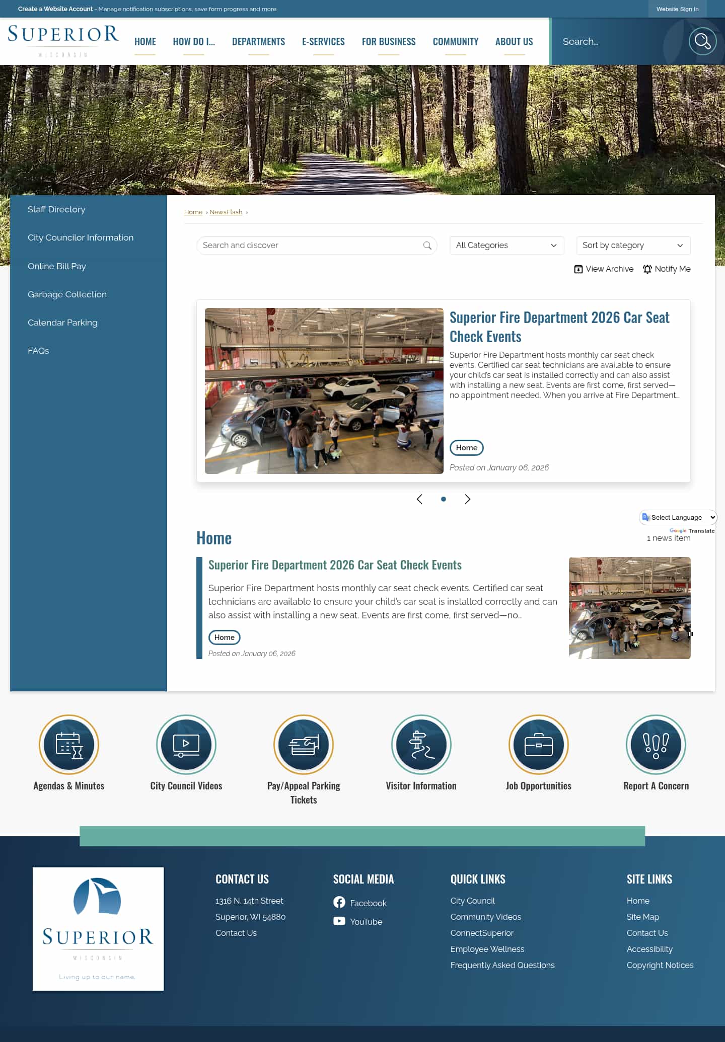 Latest website image capture