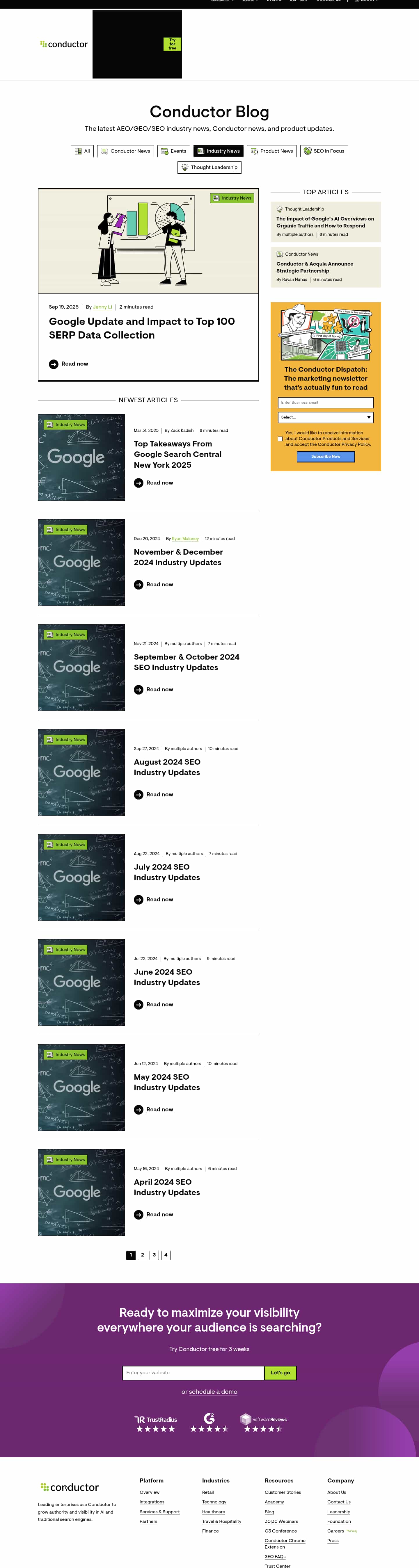 Latest website image capture