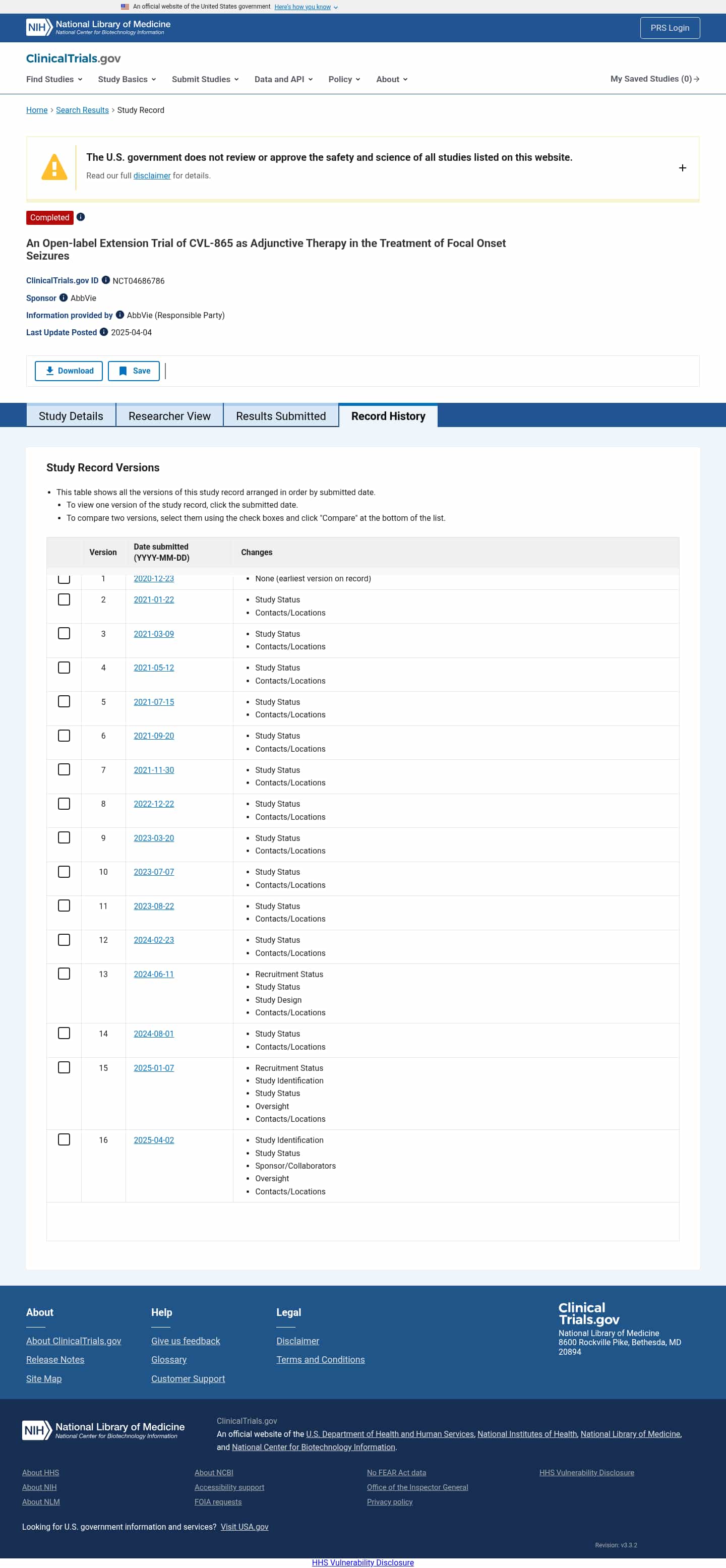 Latest website image capture