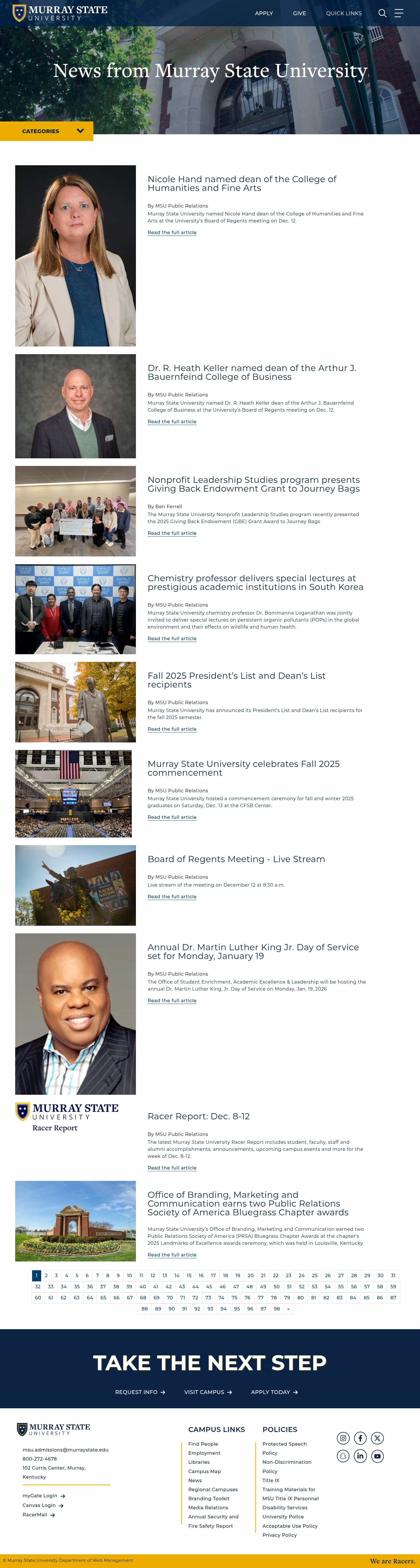 Latest website image capture