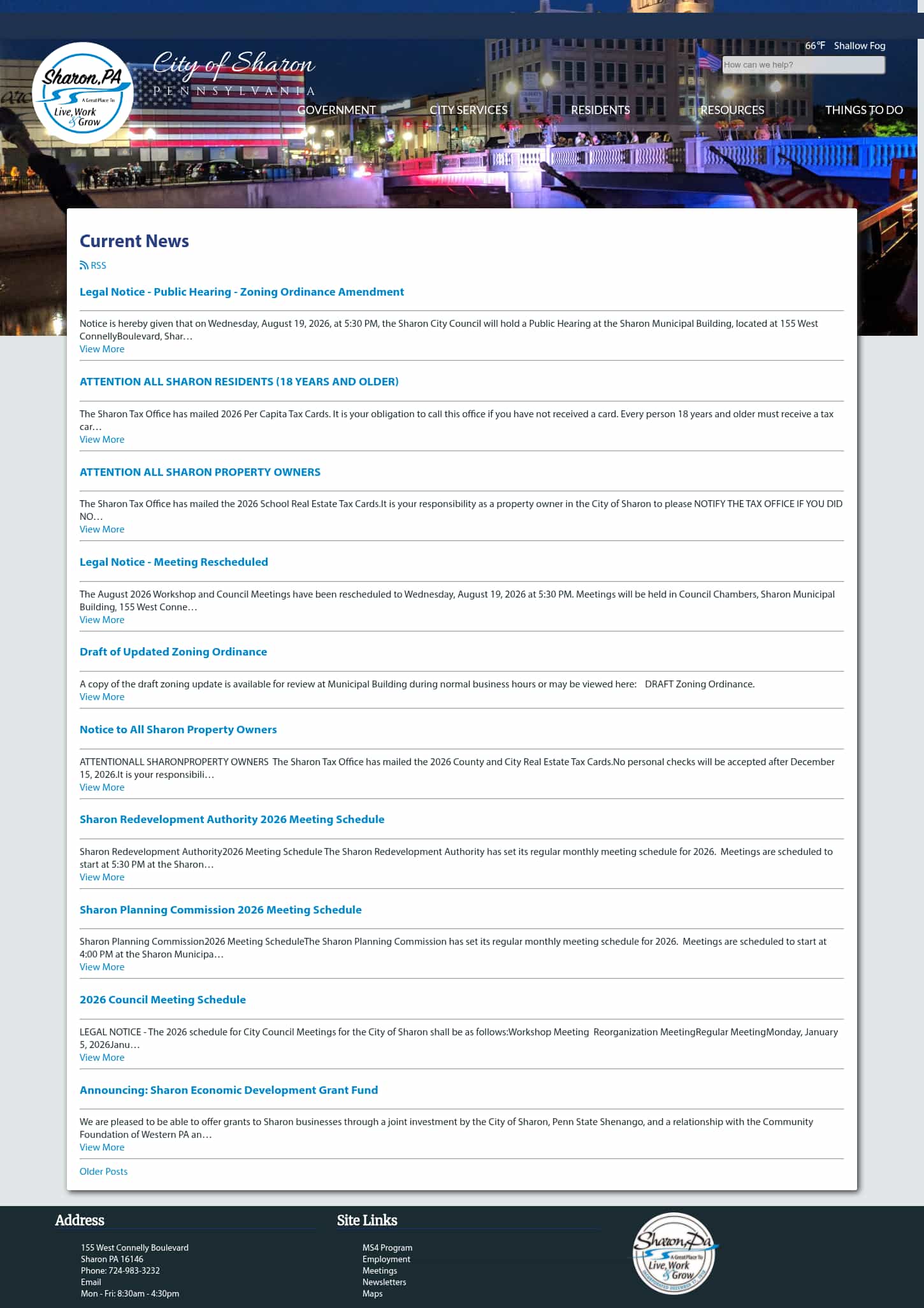 Latest website image capture