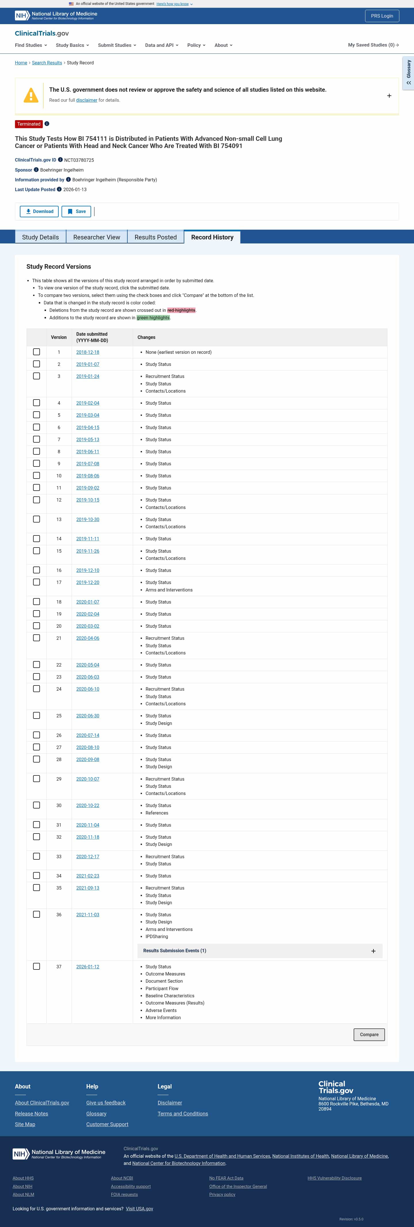 Latest website image capture