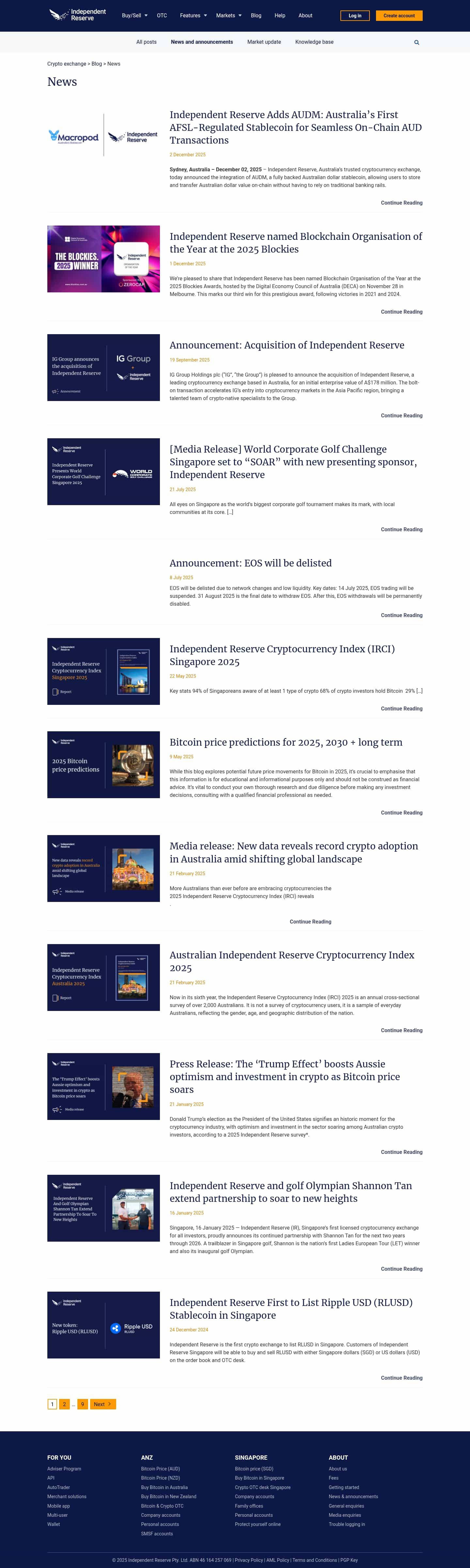 Latest website image capture