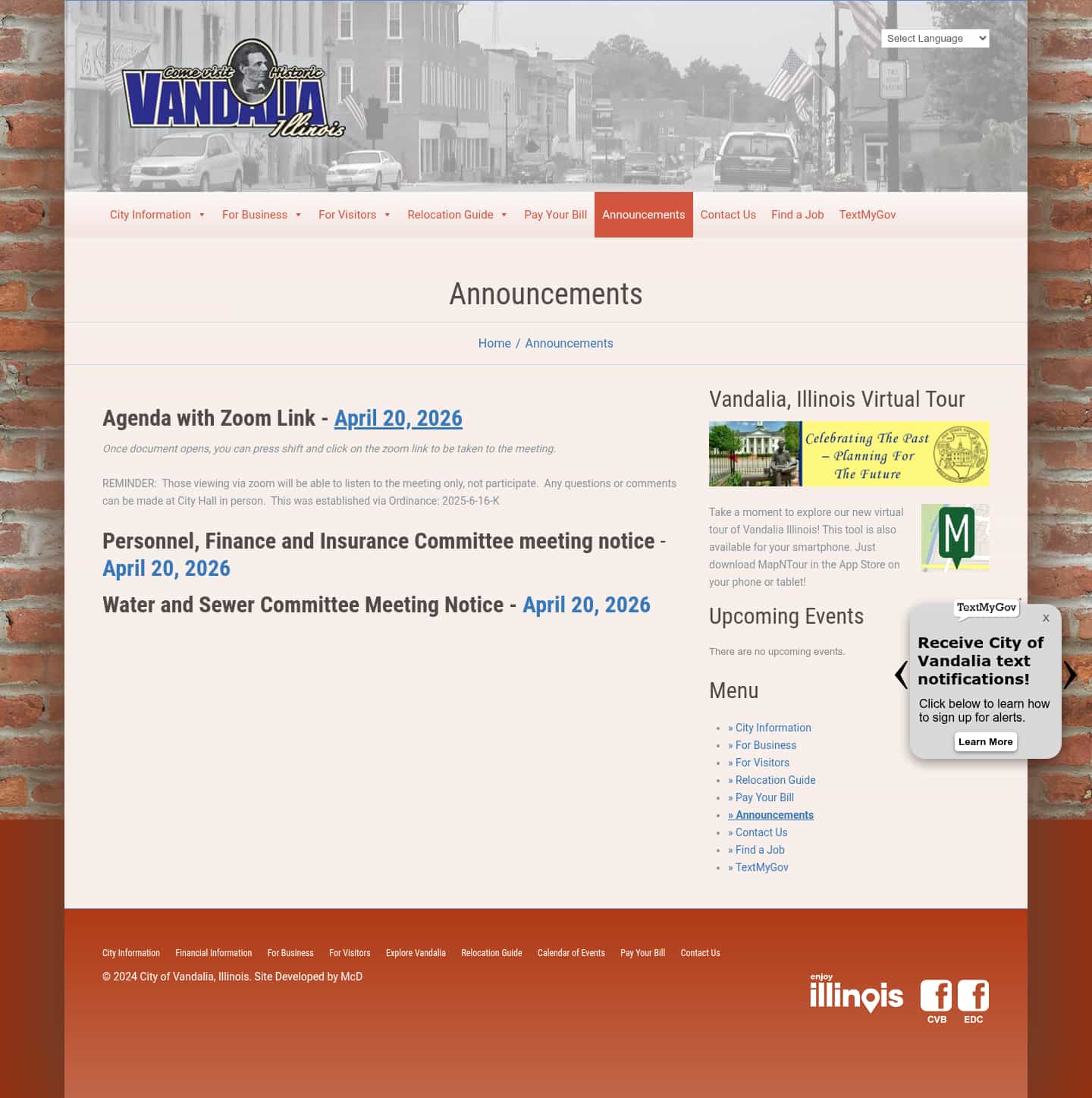 Latest website image capture