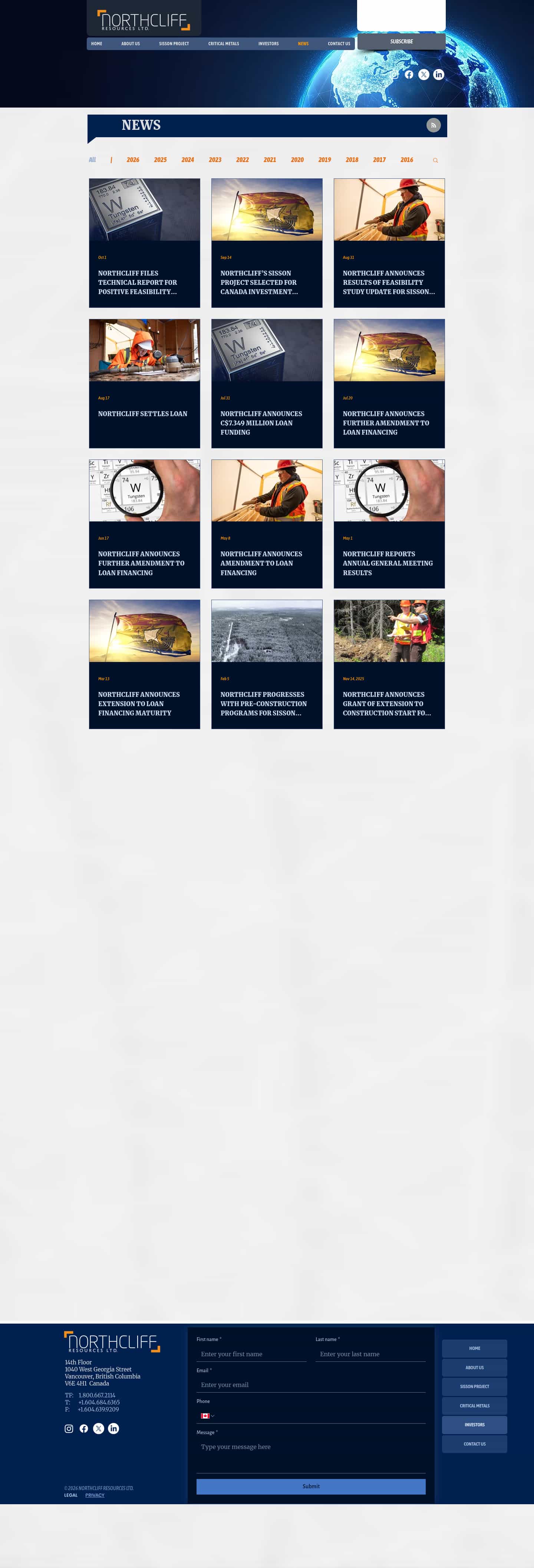 Latest website image capture