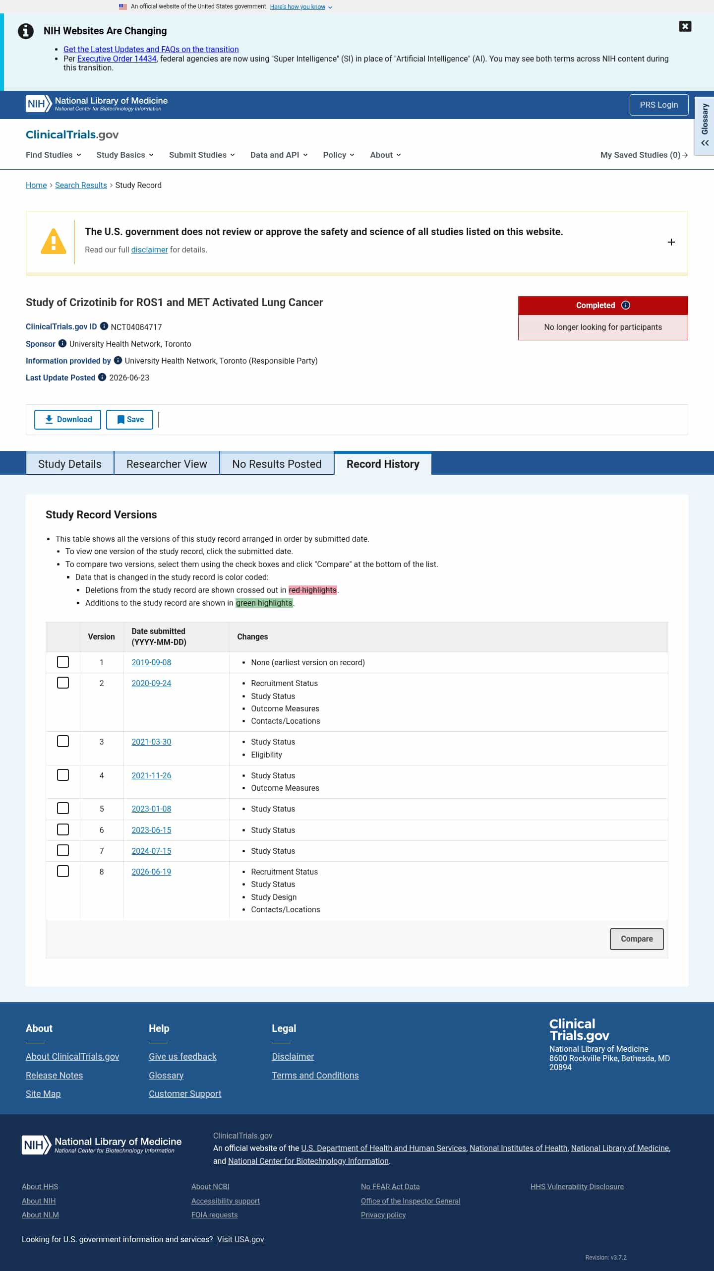 Latest website image capture