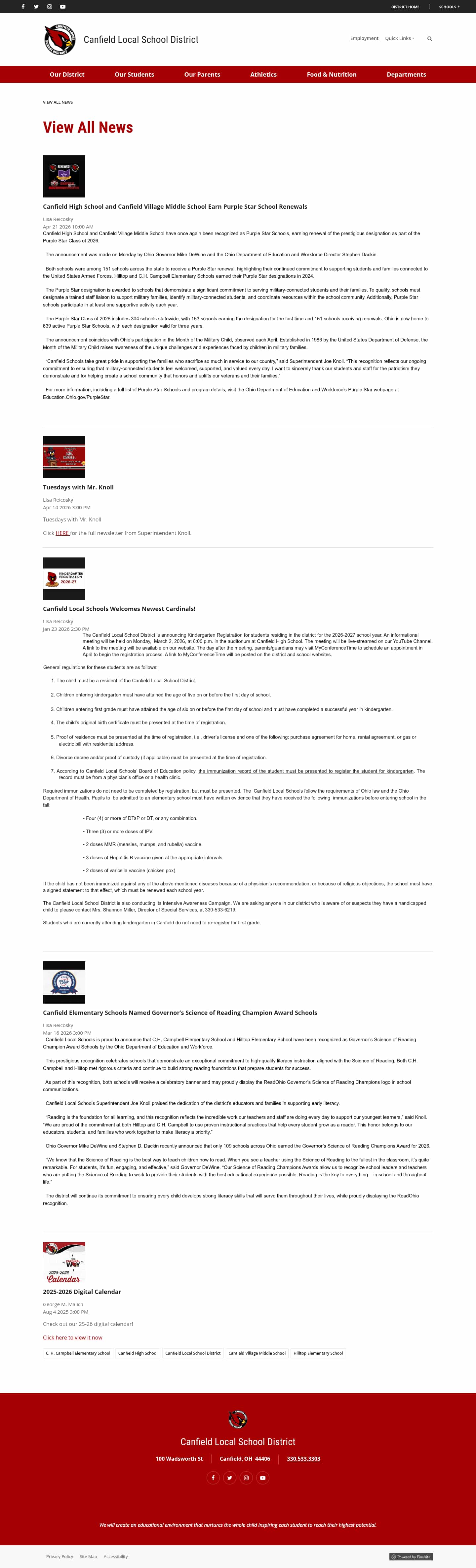 Latest website image capture