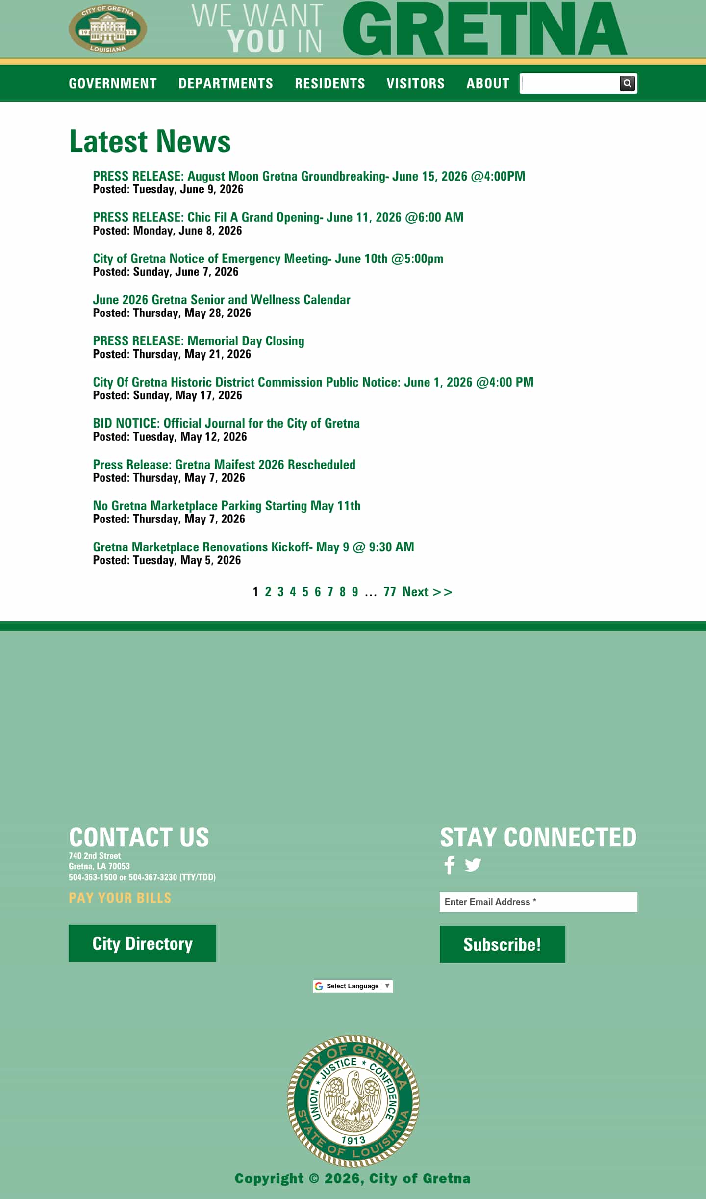 Latest website image capture