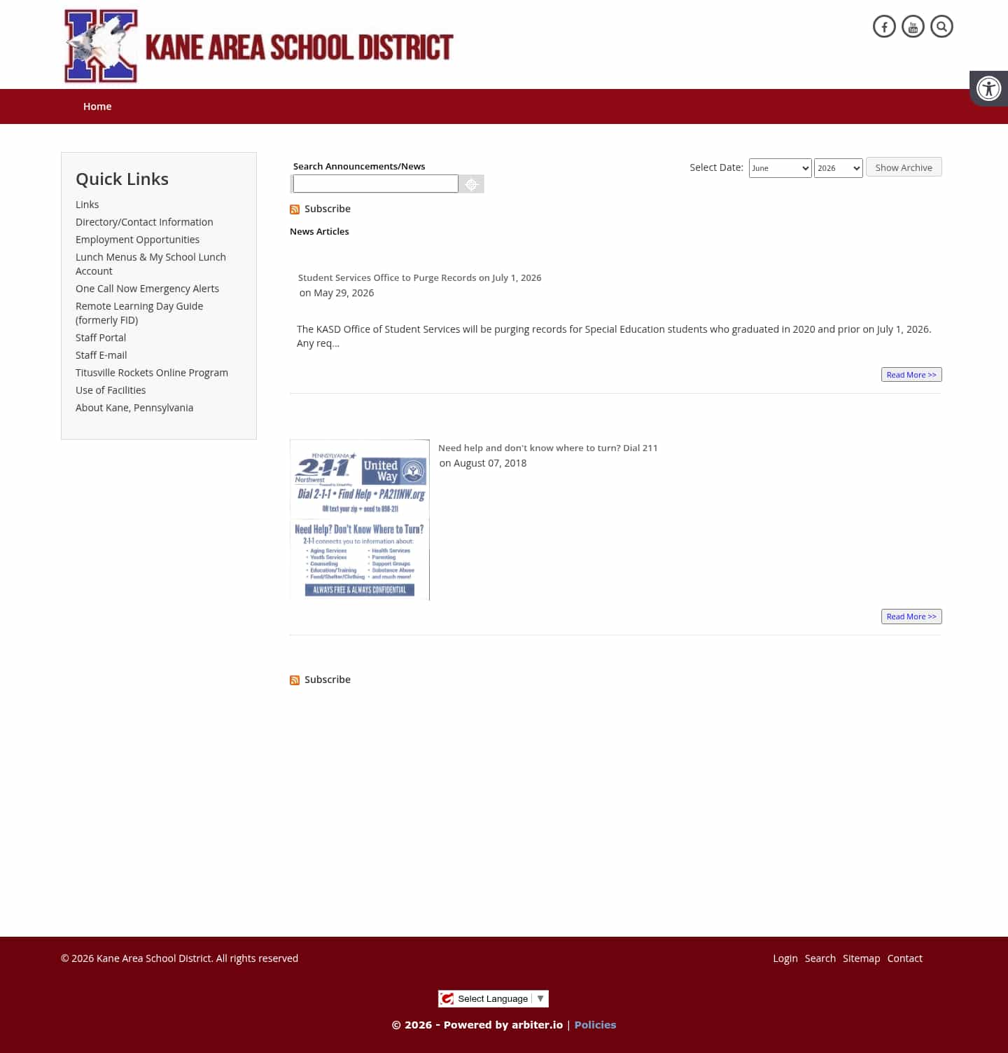Latest website image capture