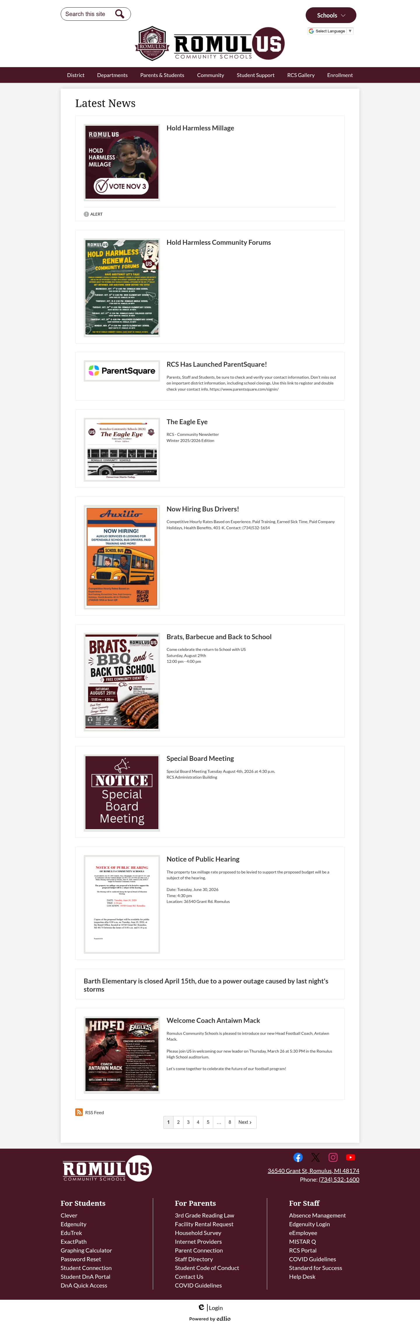 Latest website image capture