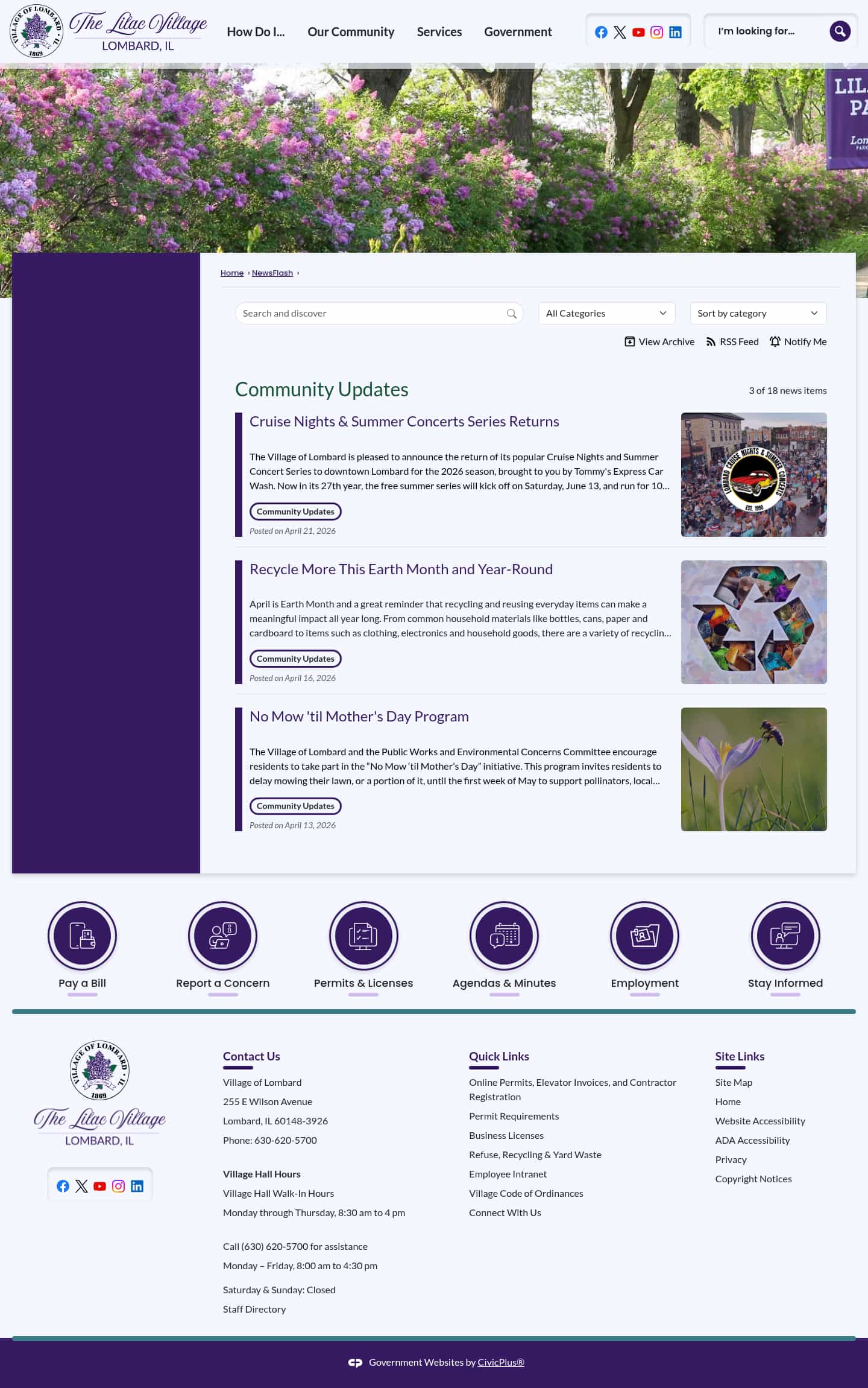 Latest website image capture