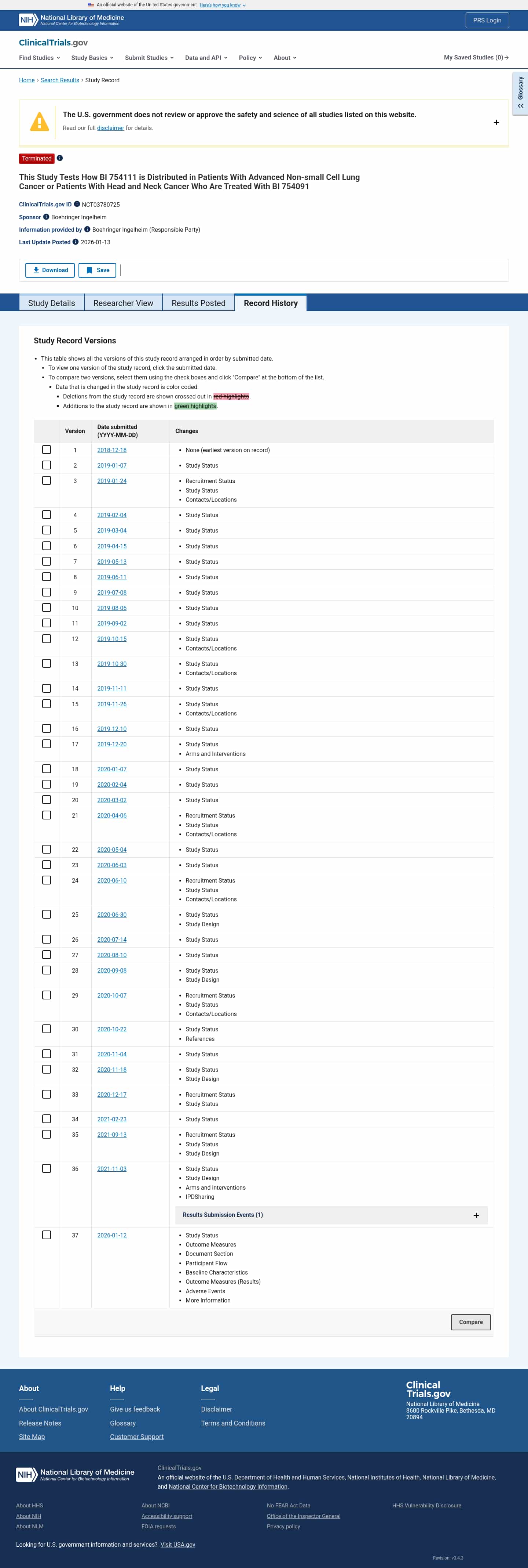 Latest website image capture