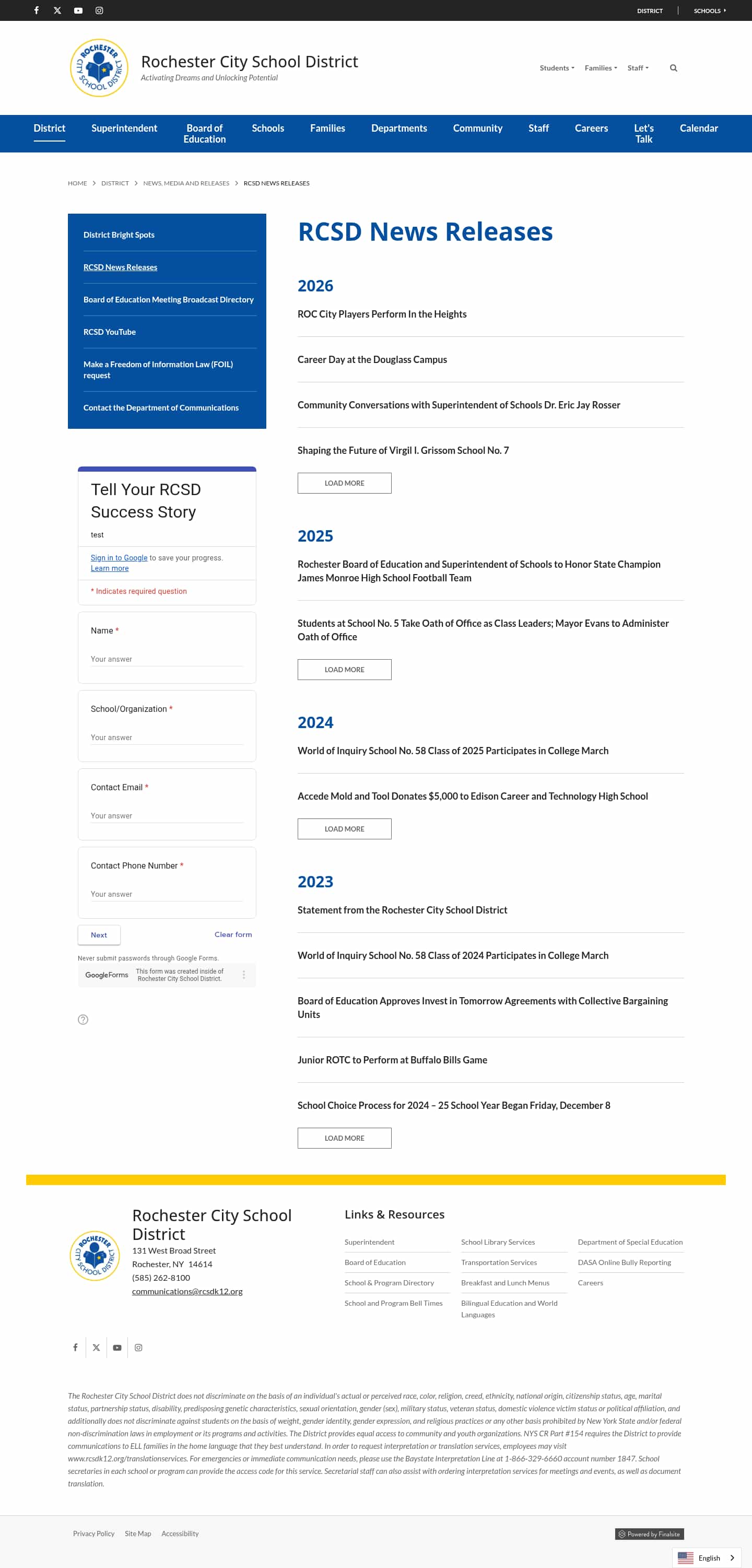 Latest website image capture