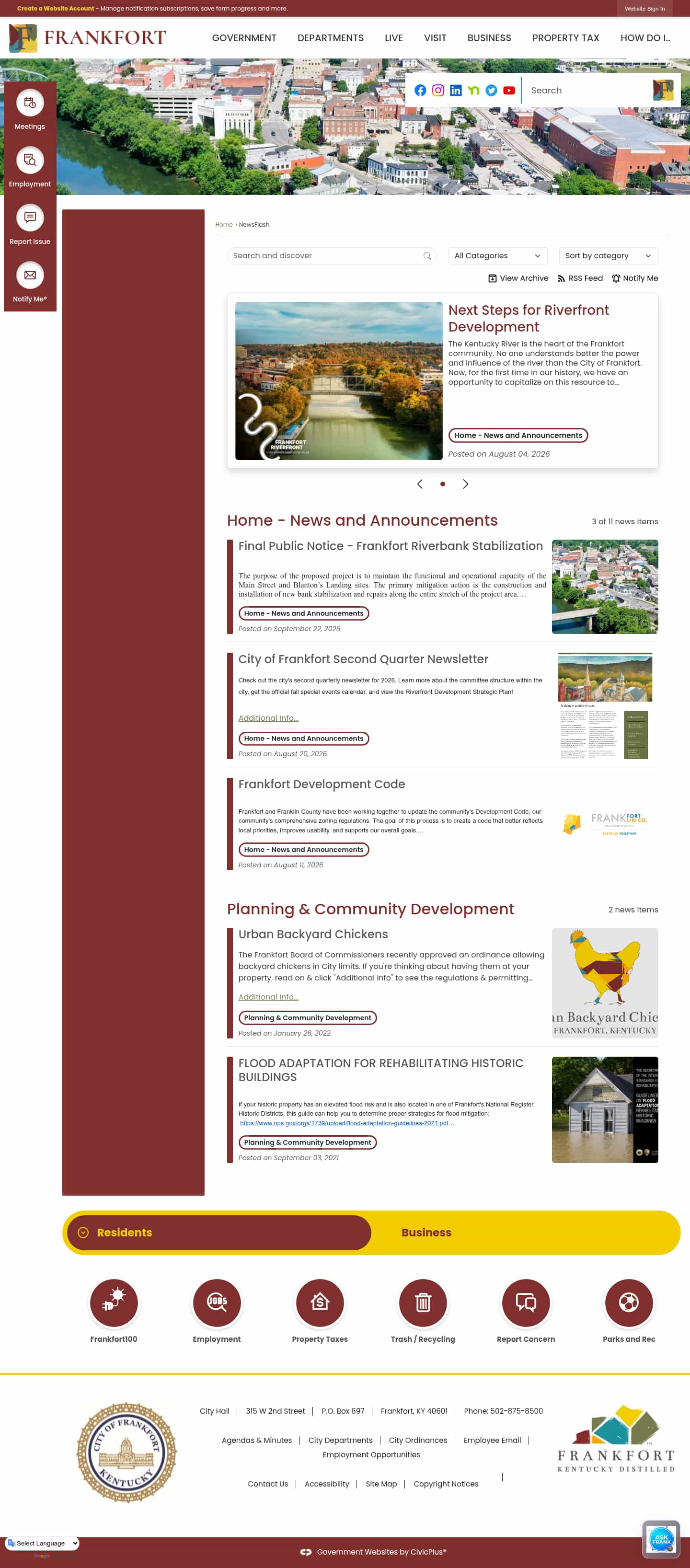 Latest website image capture