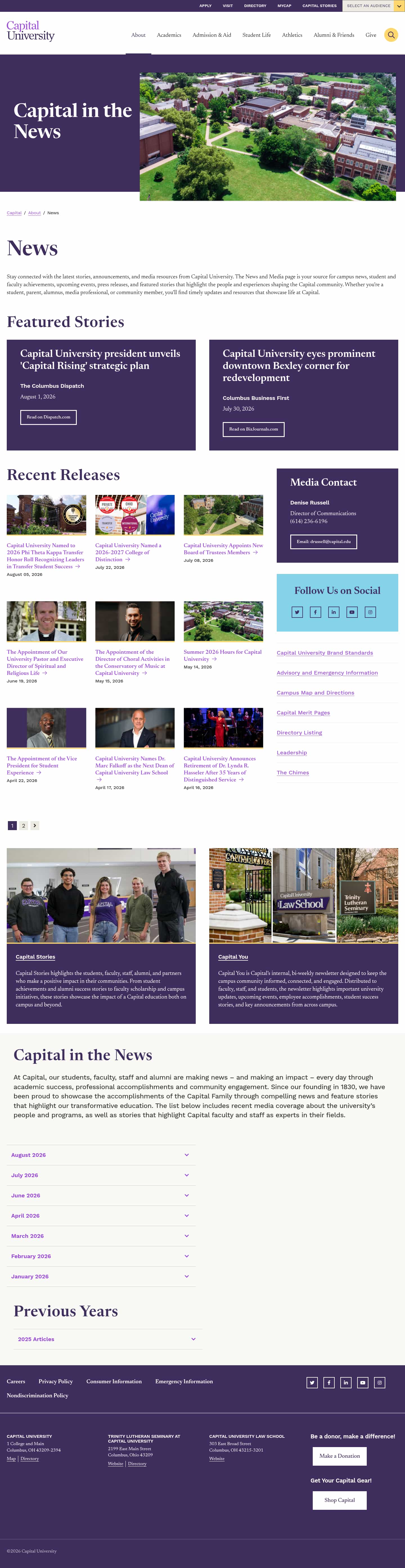 Latest website image capture