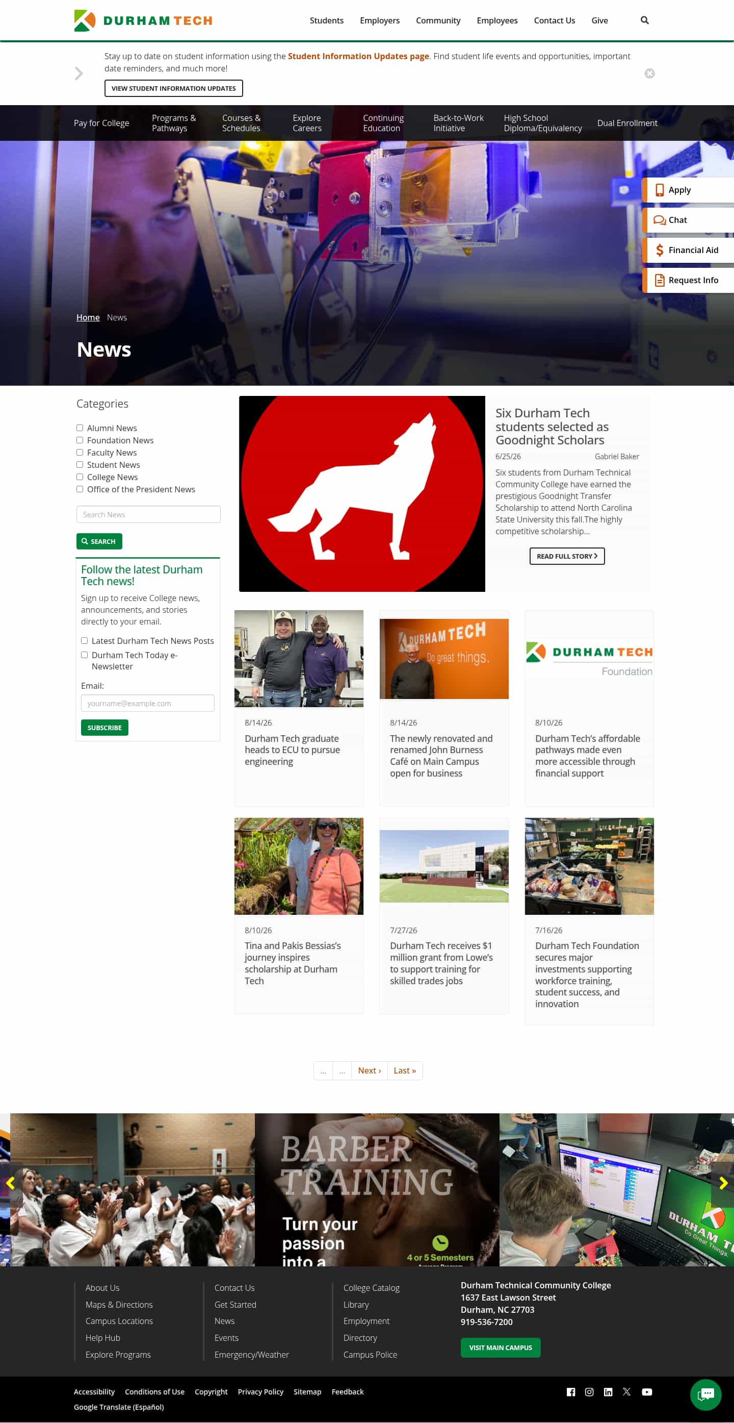Latest website image capture