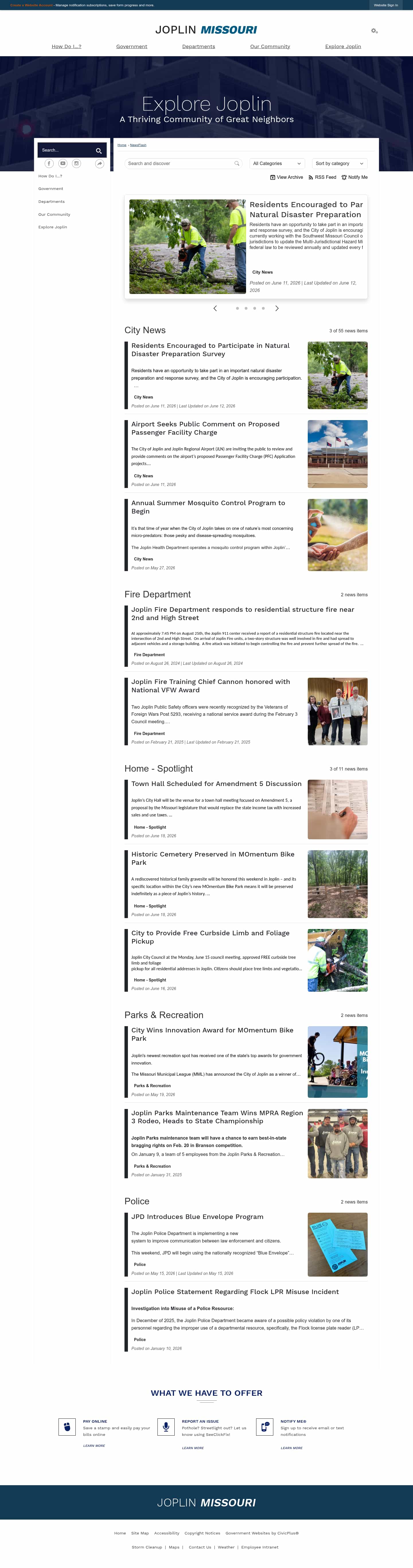 Latest website image capture