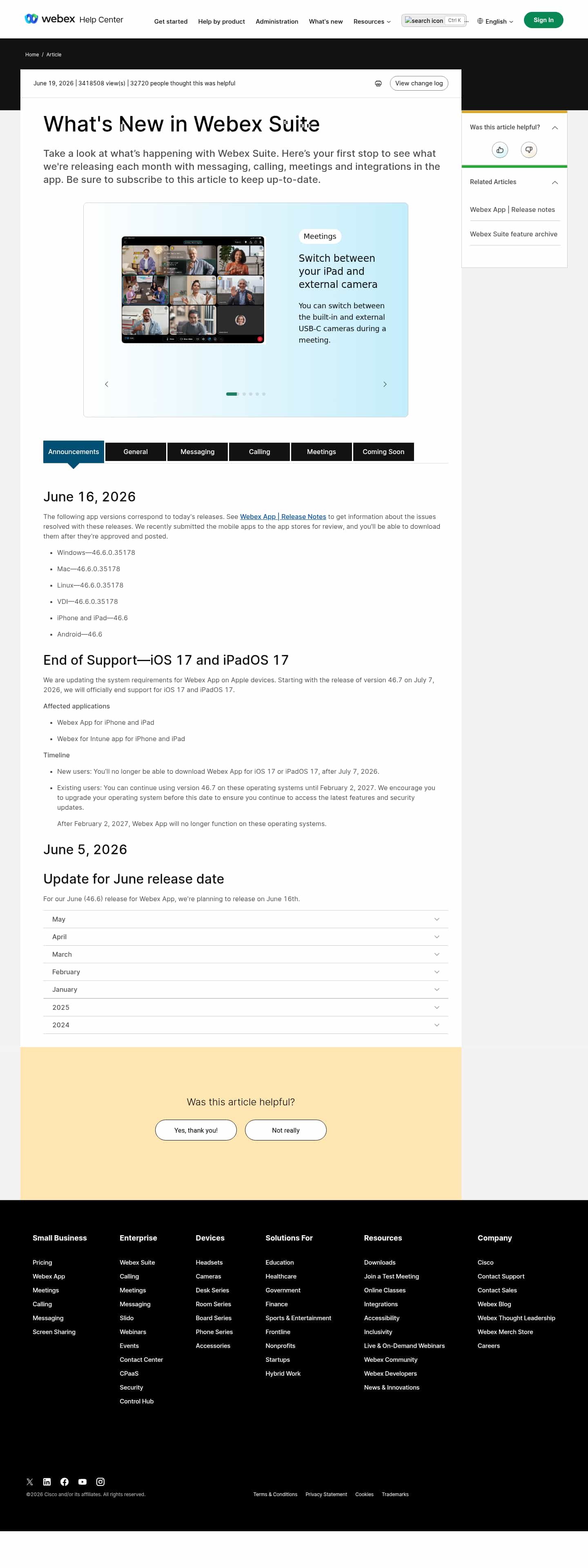 Latest website image capture