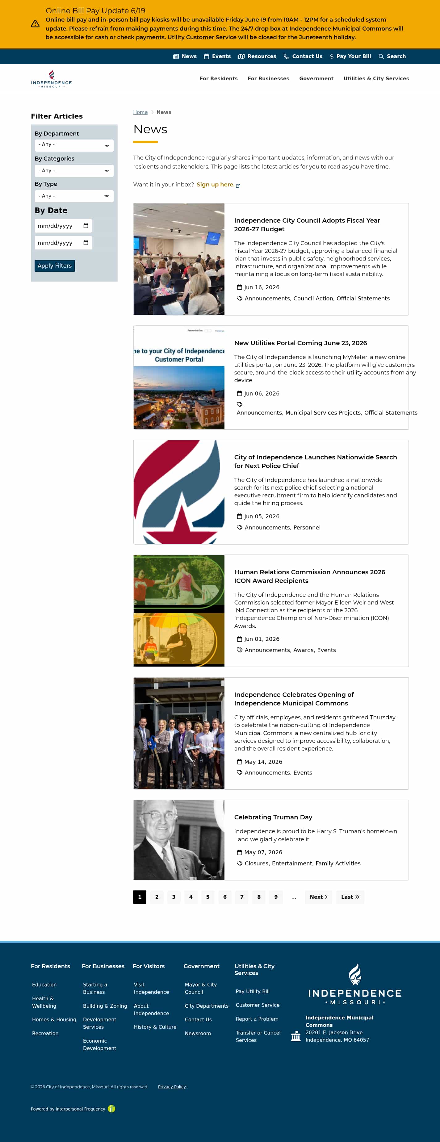 Latest website image capture