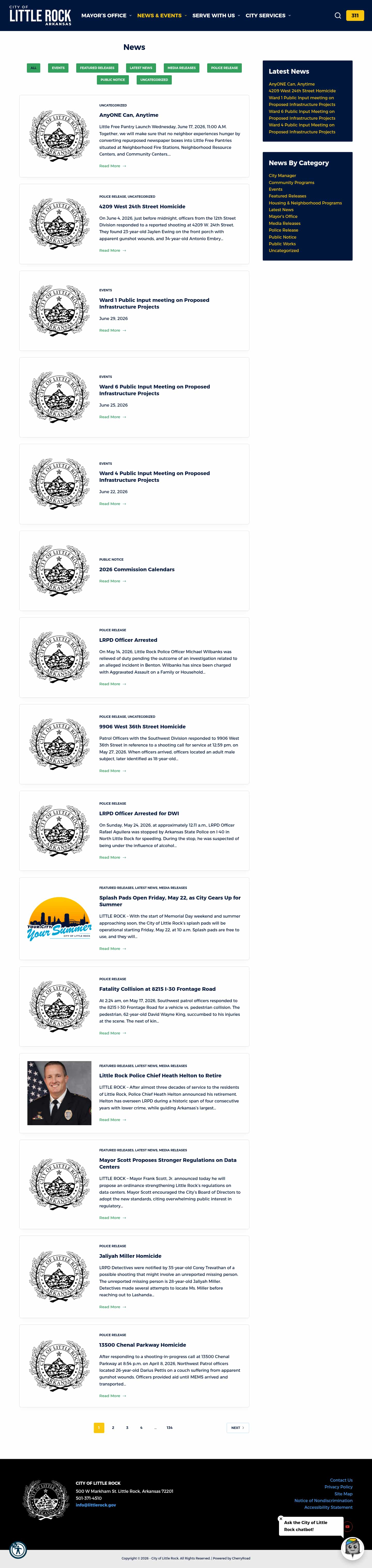 Latest website image capture